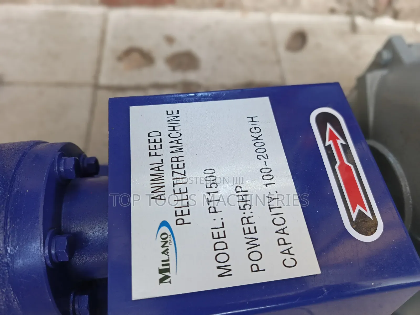 Milano Pellet Machine 100-200kg Per Hour 5hp Motor