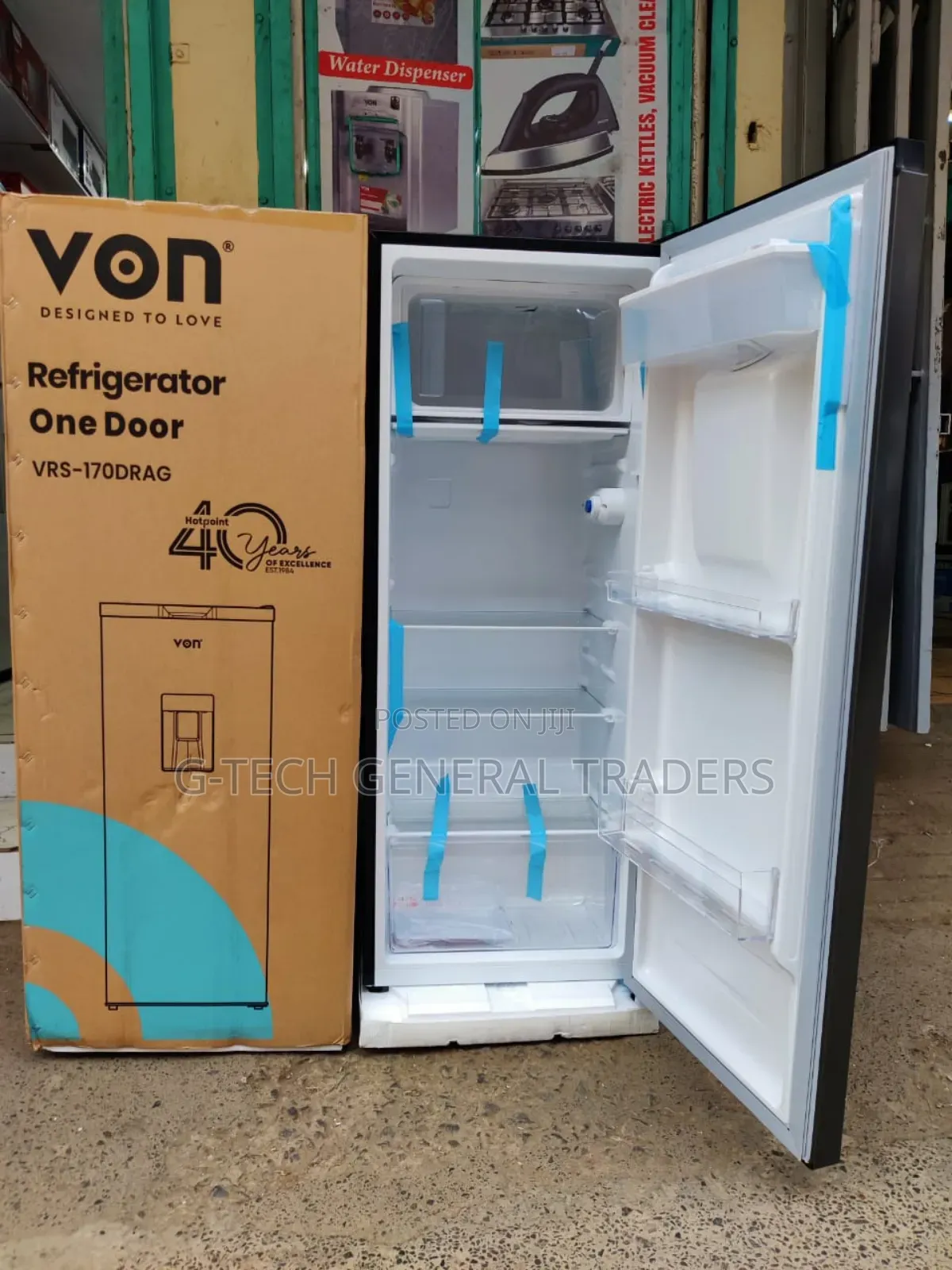 Von Single Door 170l Energy Saver Refrigerator