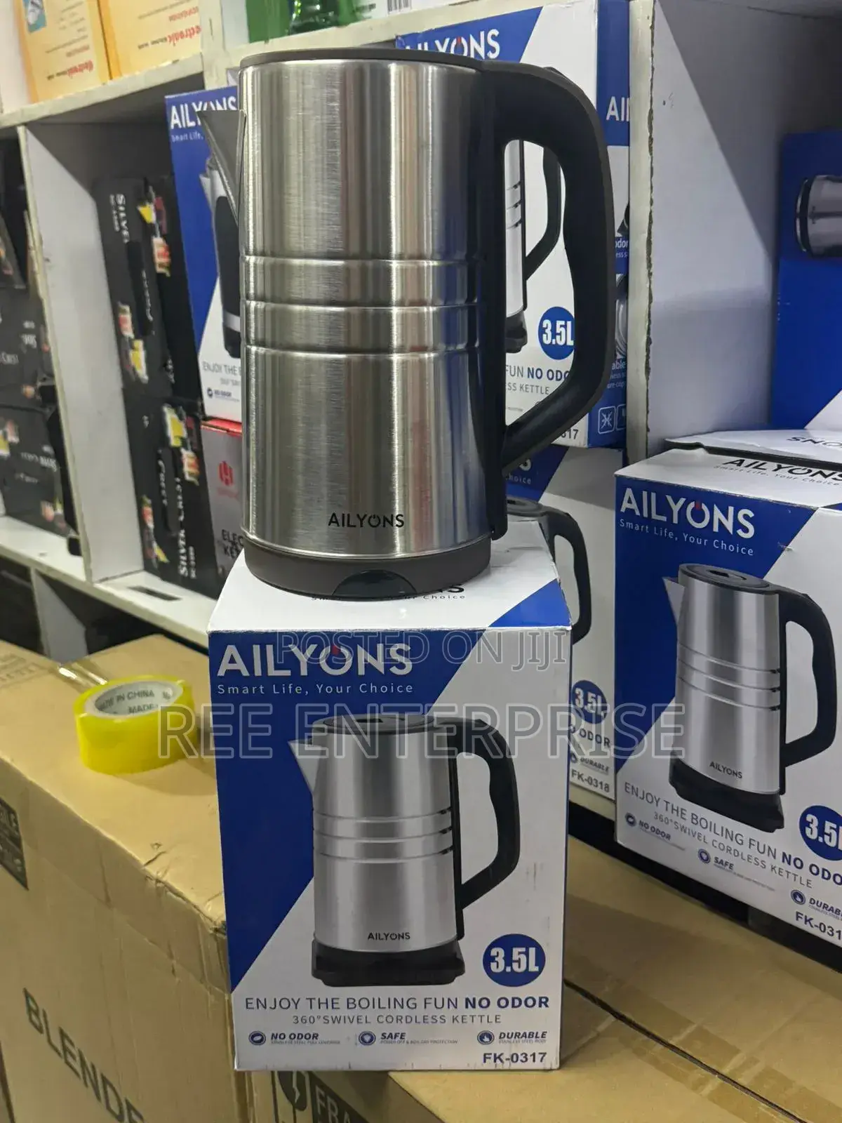 Brand New Alliyons Kettle Fk 0317