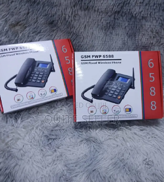 GSM Fixed Wireless Phone Ets-6588 With a Simple and Intuitive Menu