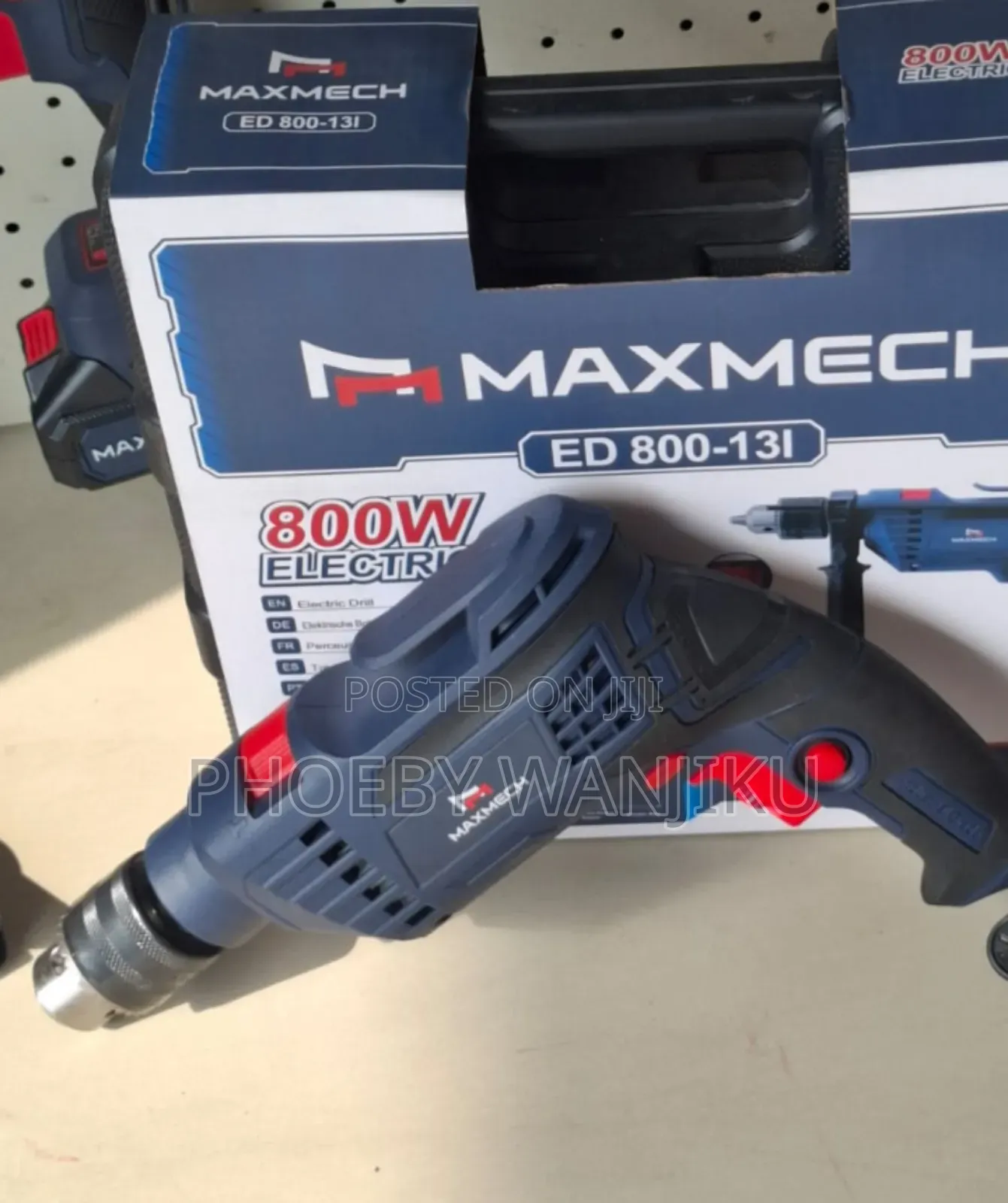 800w Maxmech Electric Drill 13mm