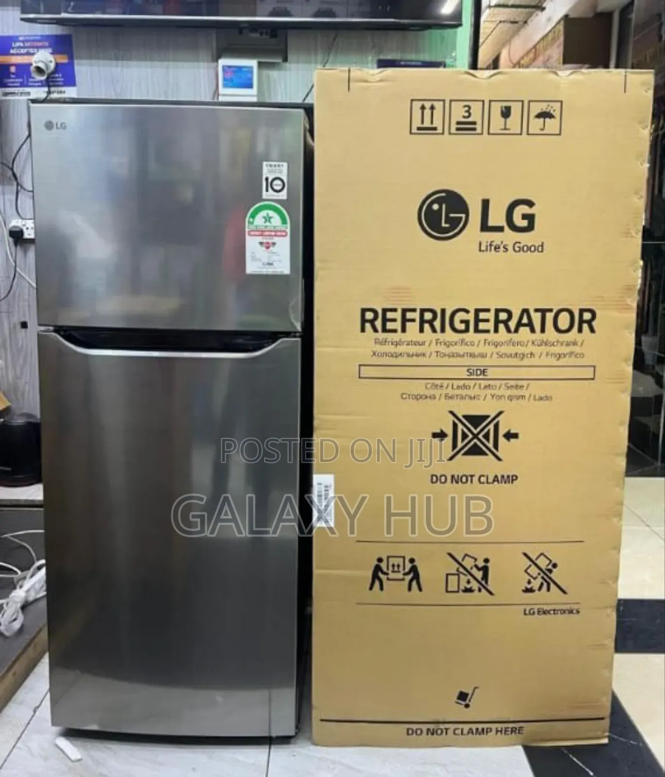 Lg No Frost Refrigerator 438 Litres Double Door Refrigerator