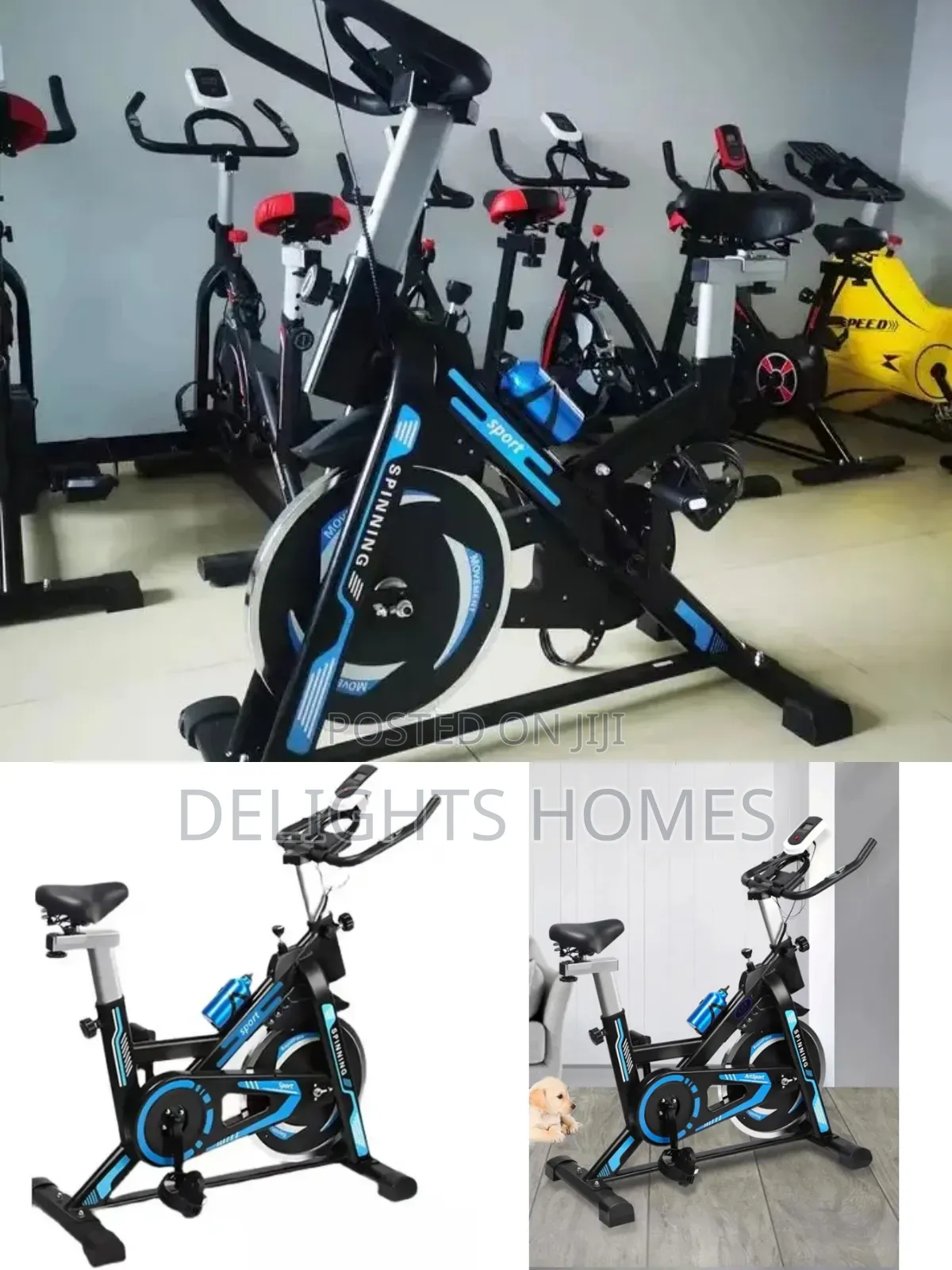 Exercise Spinning Bike, 350lbs (160kg)