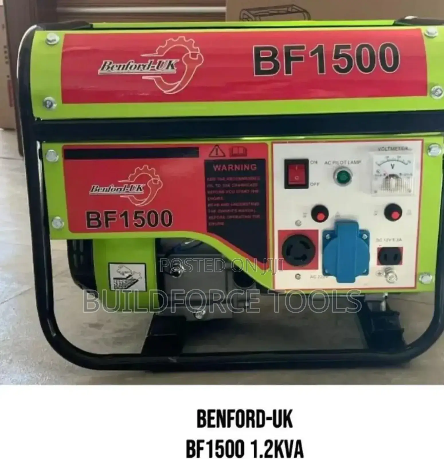Benford-Uk Bf1500 Petrol Generator
