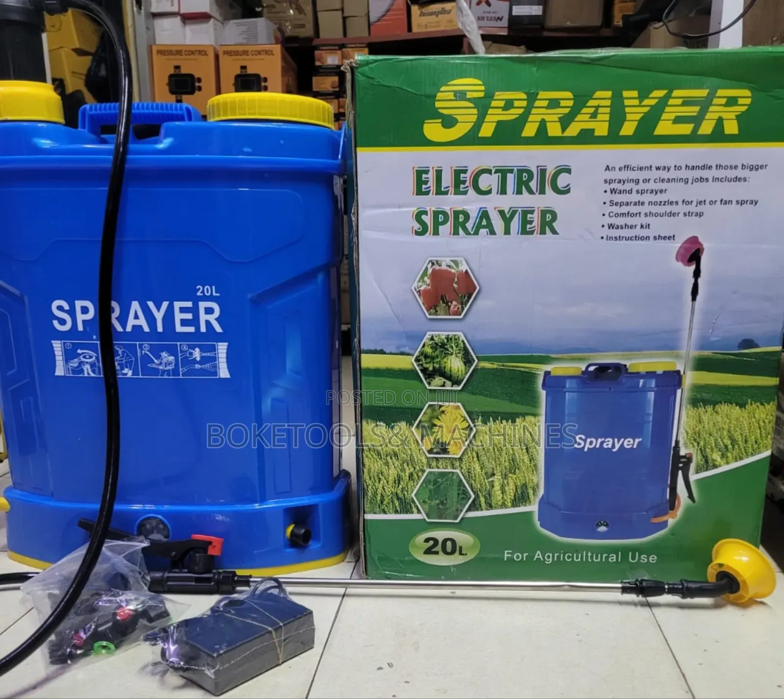 Electric/Manual 20l Knapsack