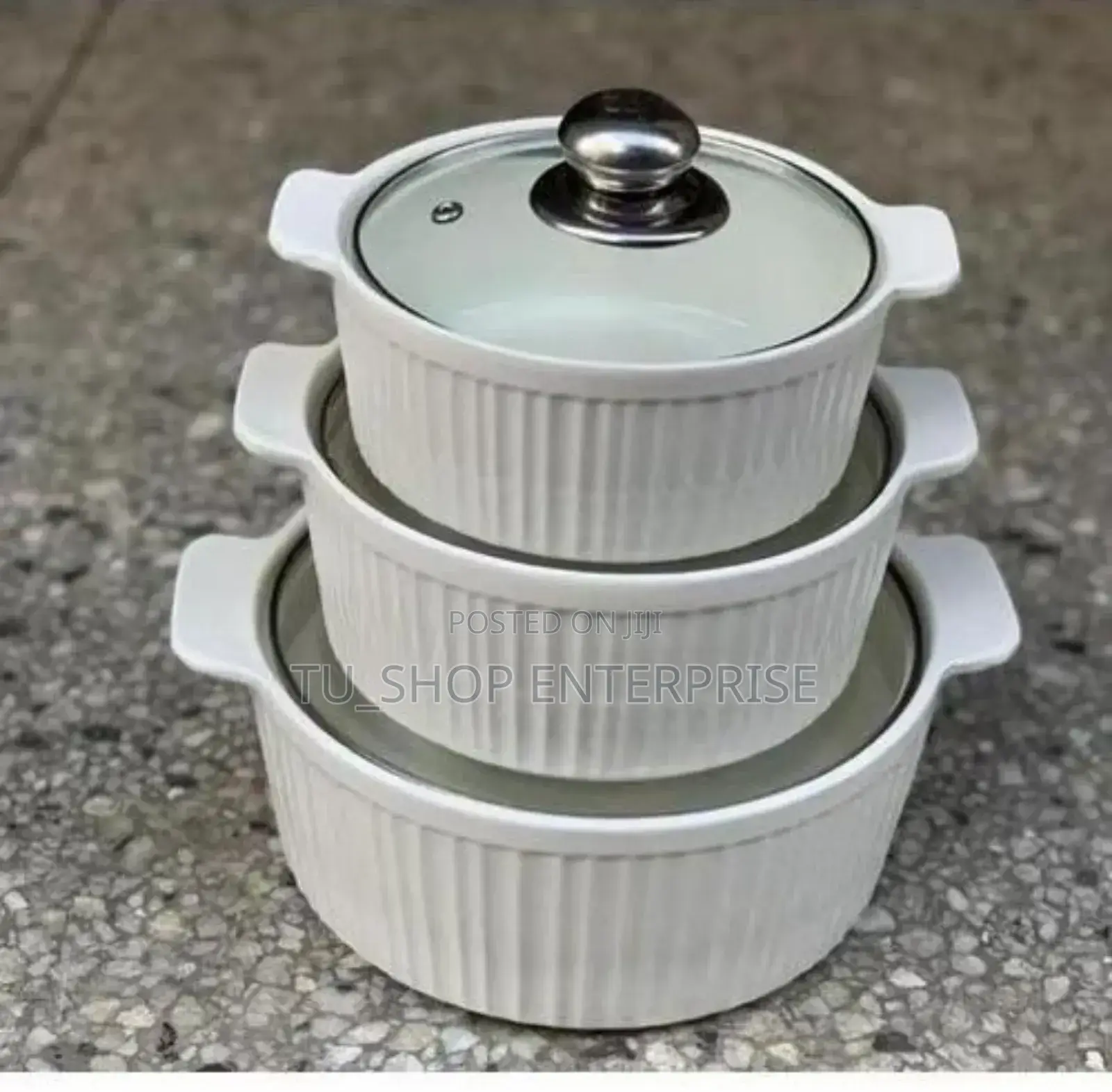 3in1 Ceramic Pots