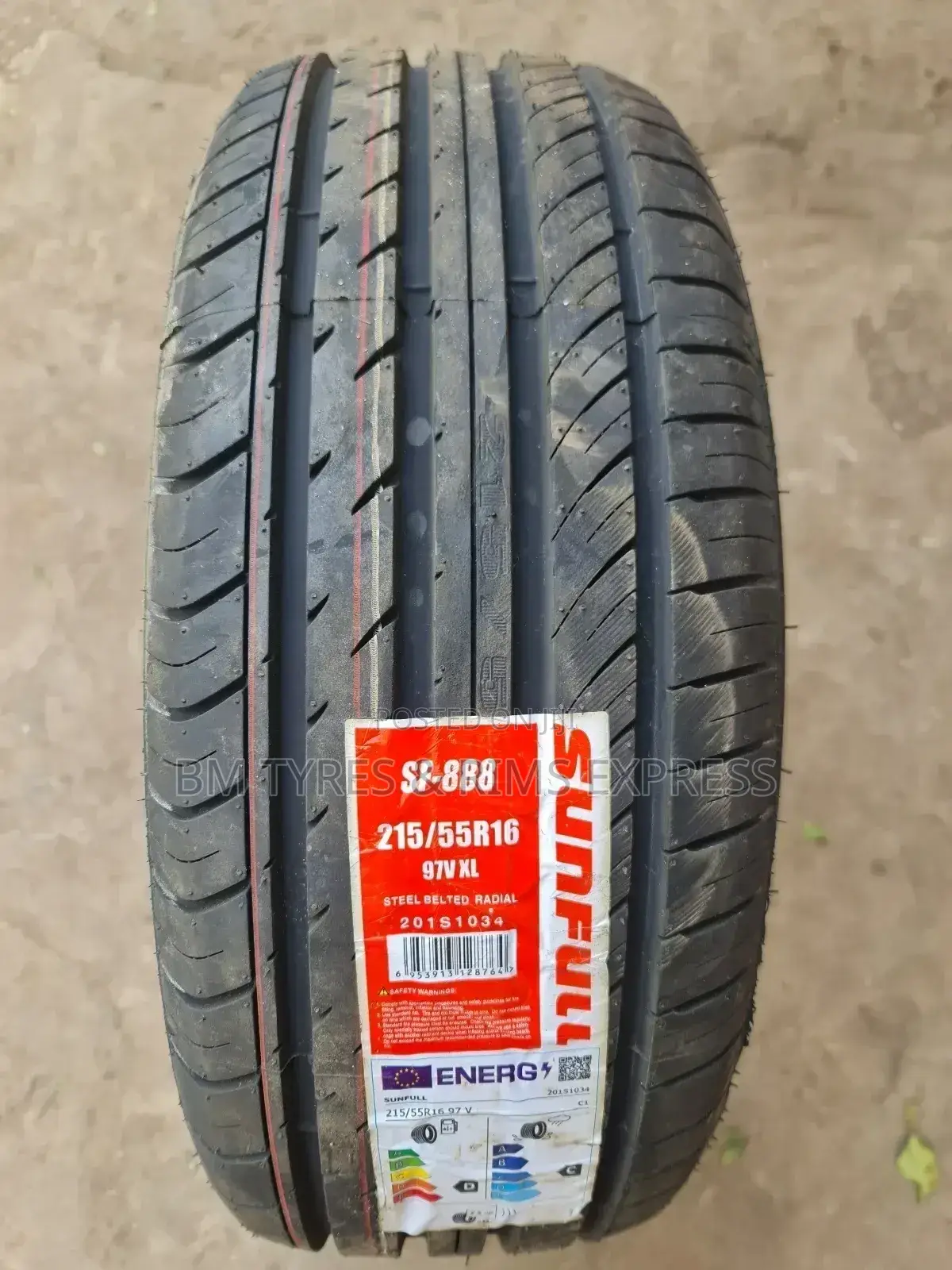215 /55 R16 Sunfull Tyres