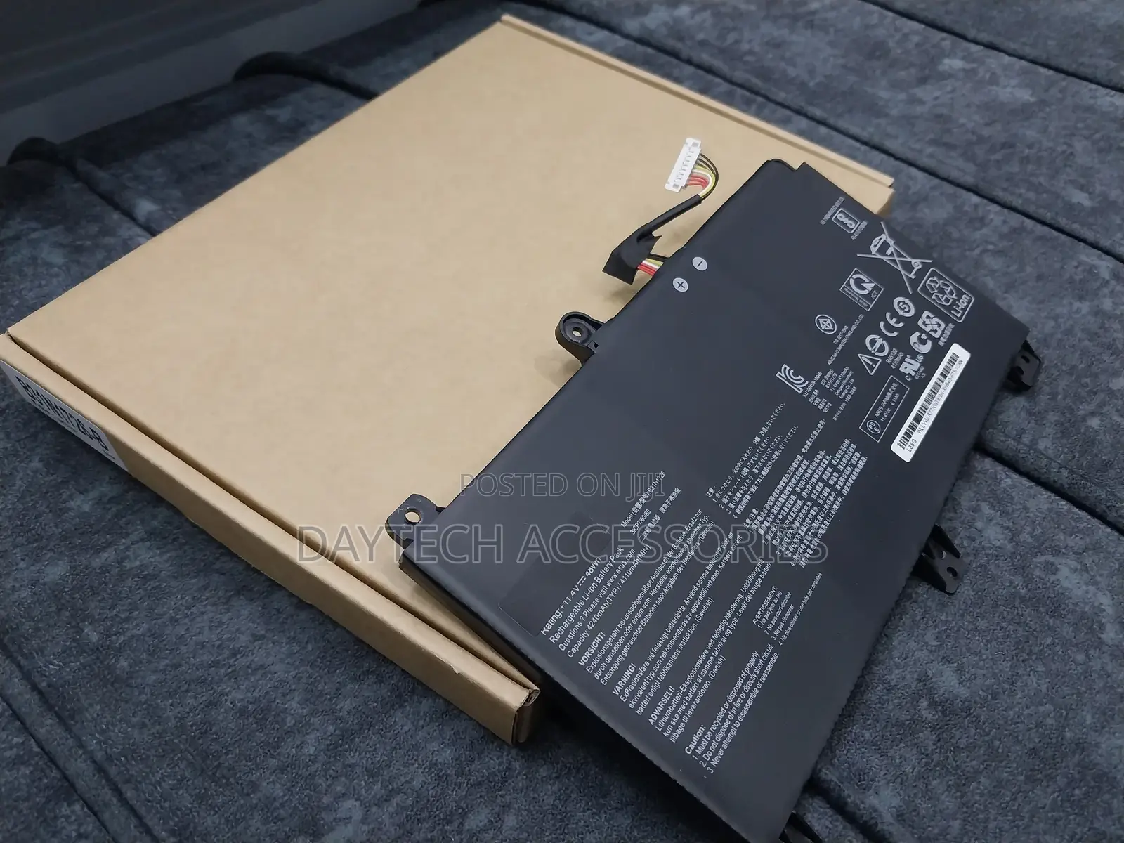 Asus B31n1726 (Long Cable) Fx531gt, G512li, G531gd Laptop Battery