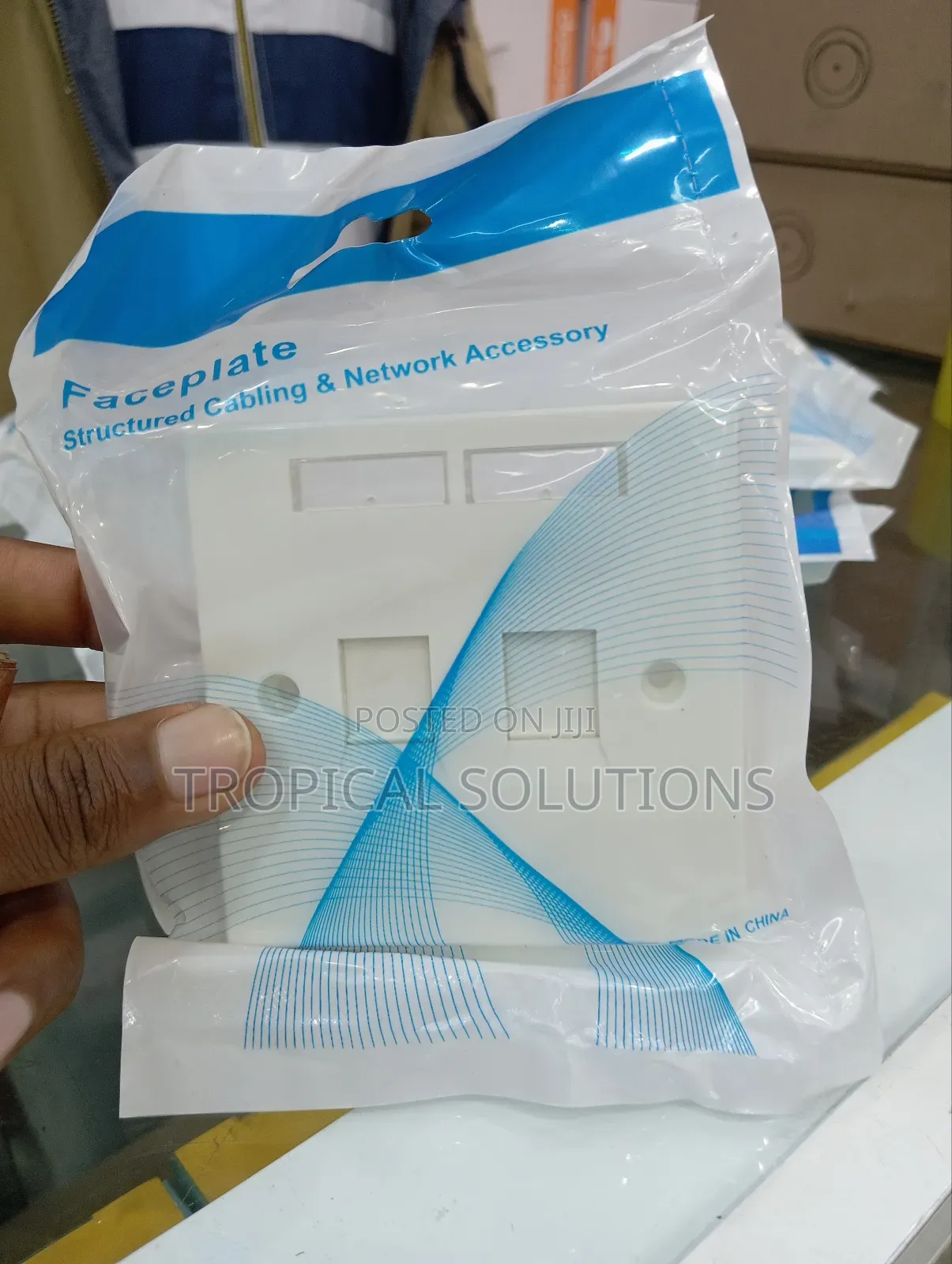 Double Face Plate Available