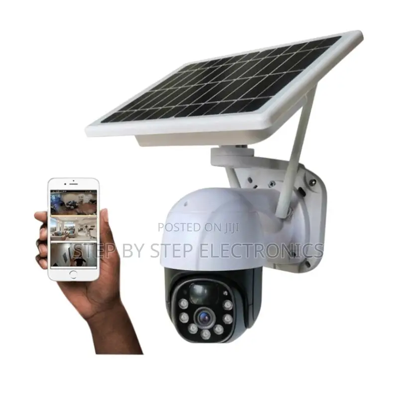 Ai Motion Detection 4g Simcard PTZ Outdoor Solar CCTV Camera