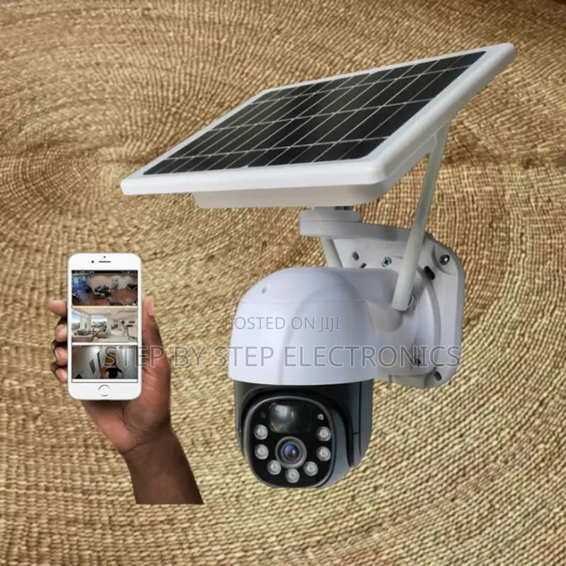 Solar Powered 4g PTZ Rotating Full Hd 1080p Security Solar Camera