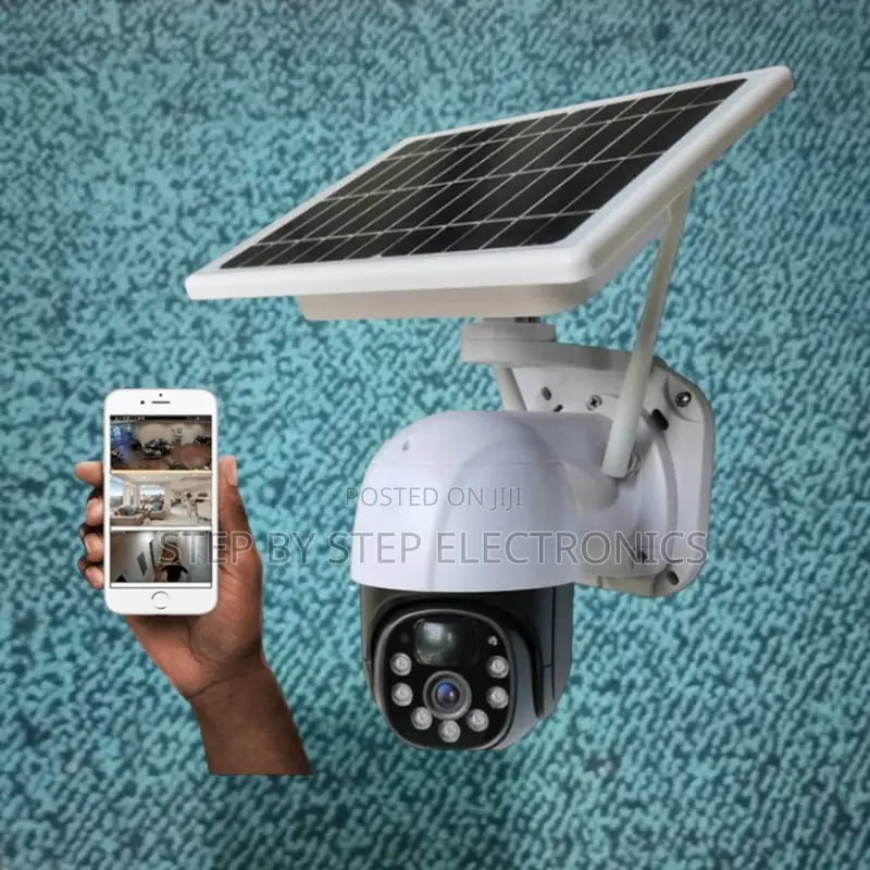 1080p Hd PTZ Rotation 4g Sim Card Solar CCTV Camera