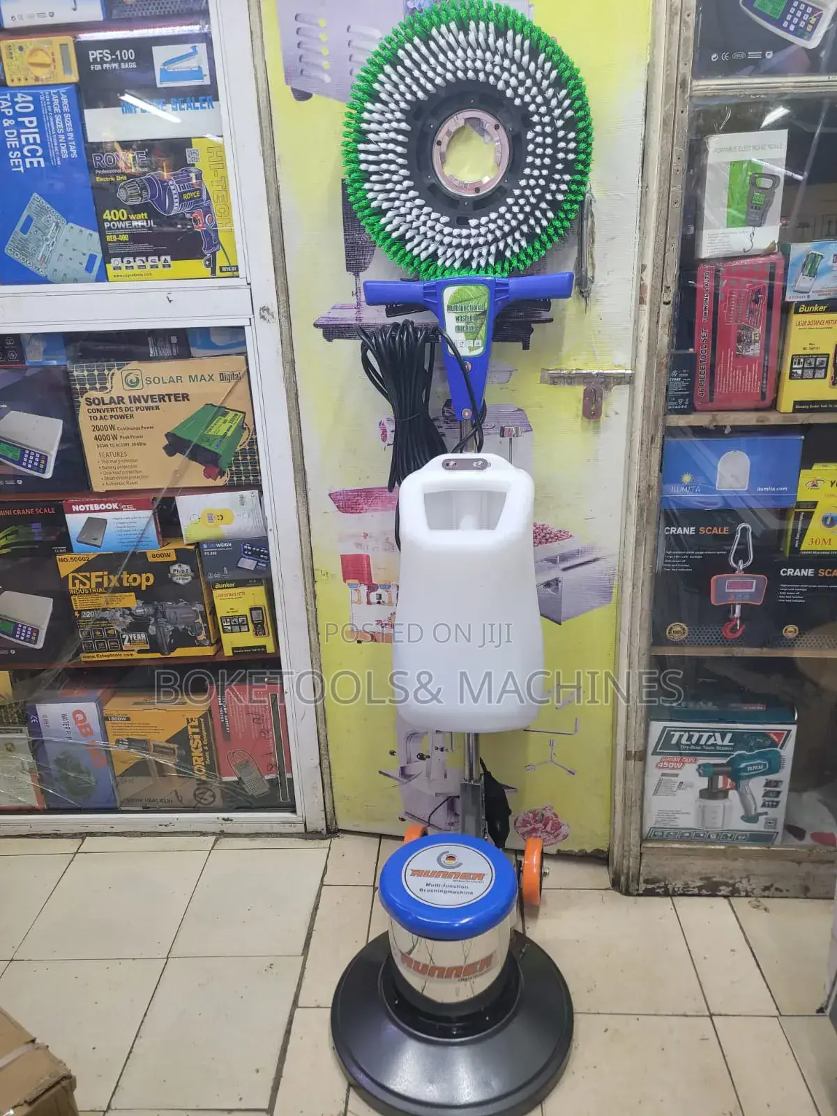 Electric Floor Scrubber  Machine
