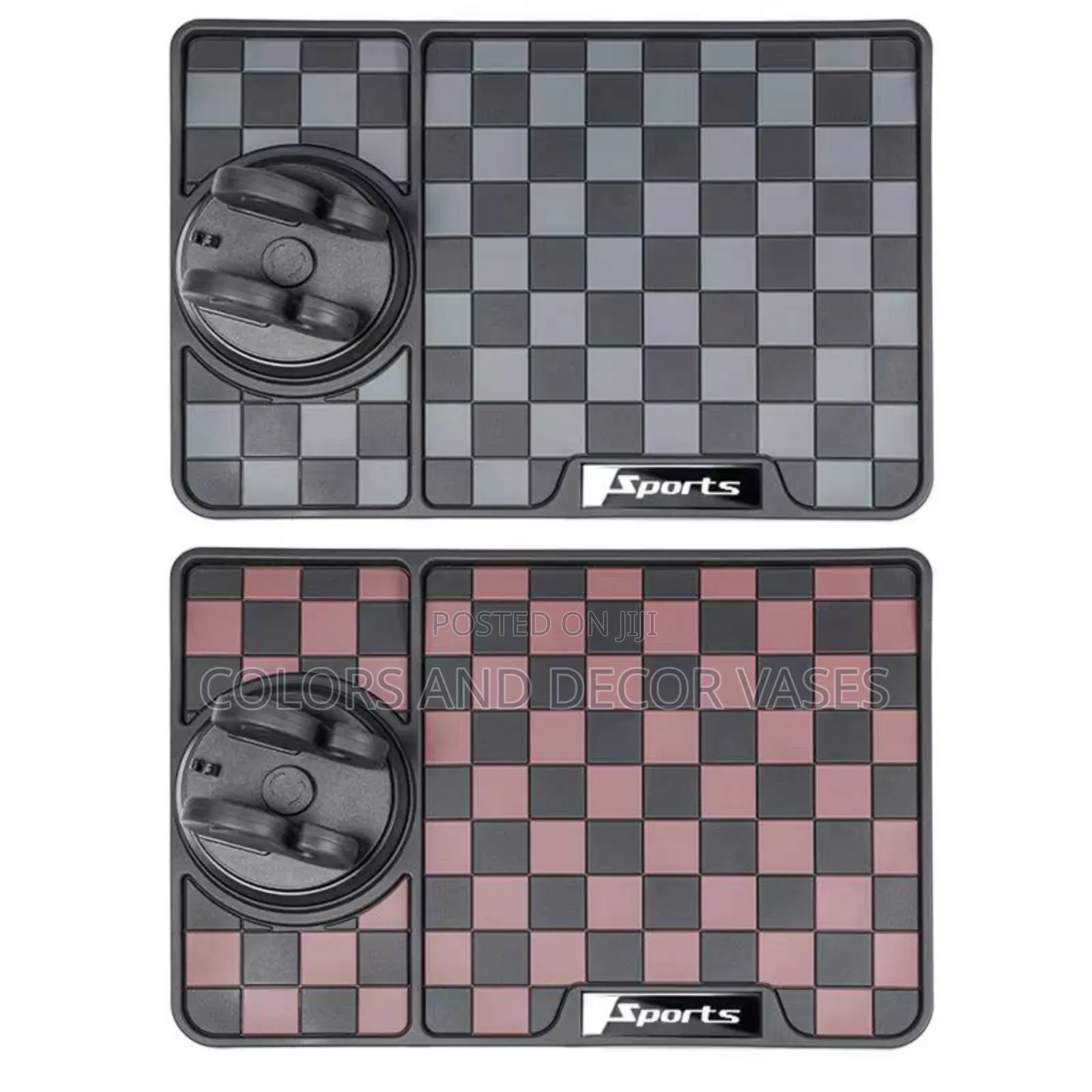 Multifunctional Dashboard Mat With Phone Holder Parking Number