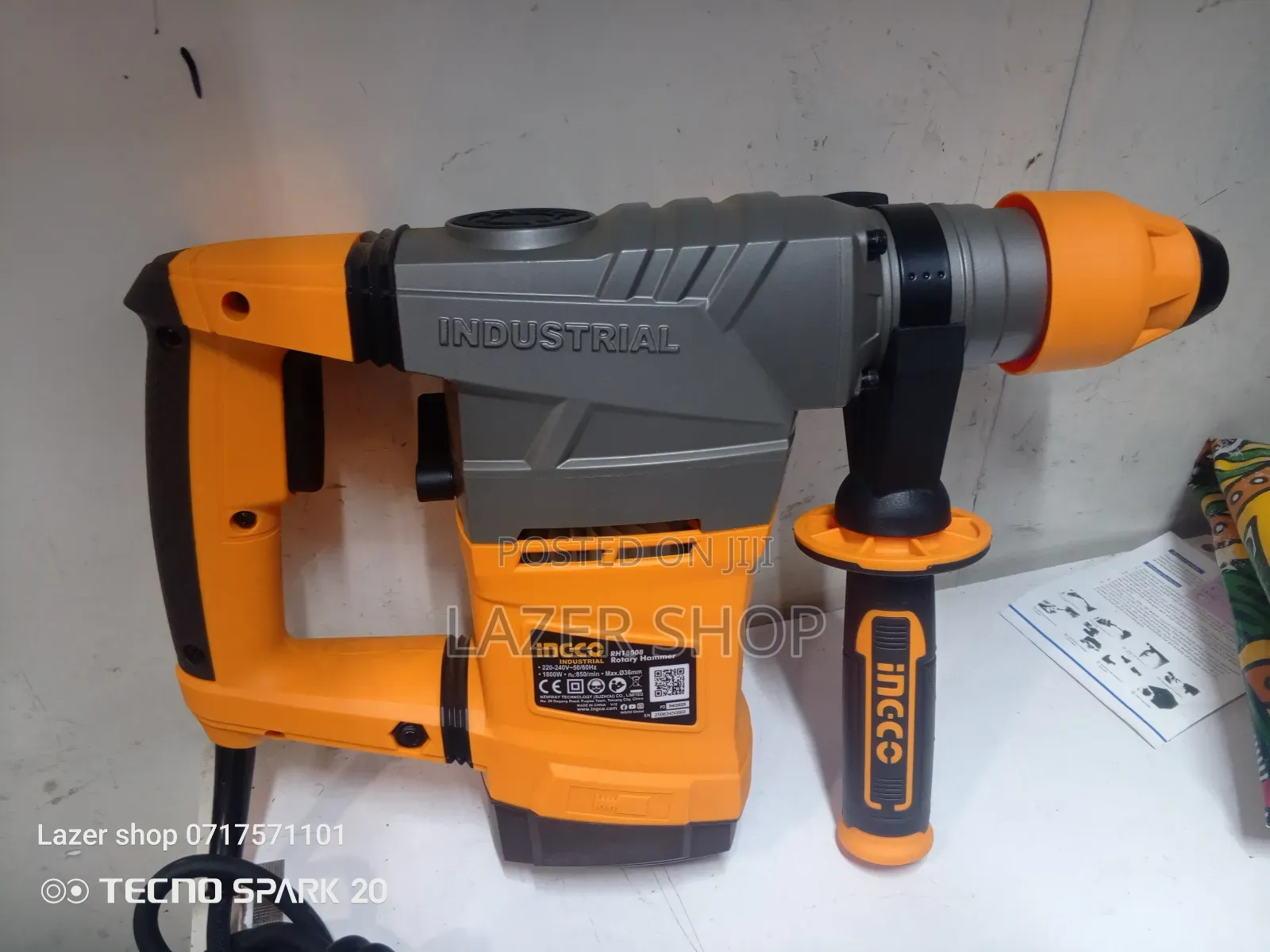 1800w Ingco Rotary Hammer Drill