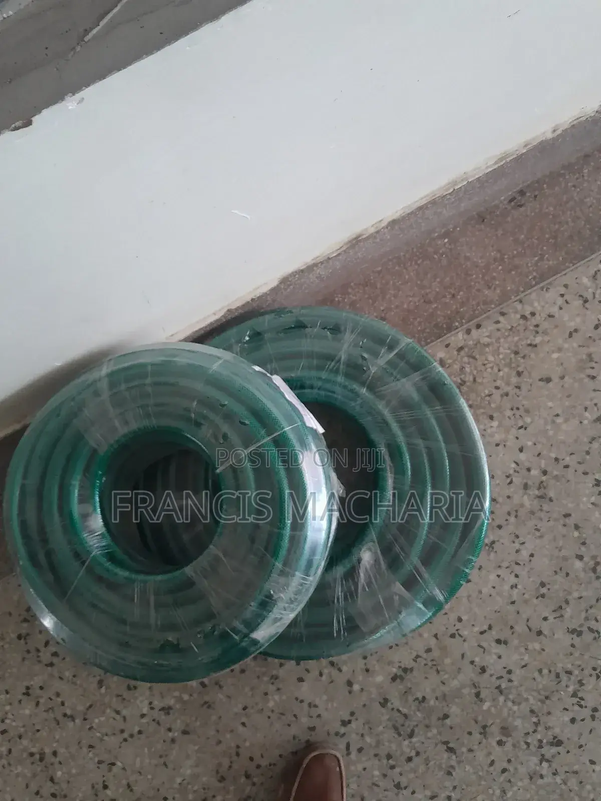1/2 Reinforced Pvc Braided Water Hose Pipe 15m