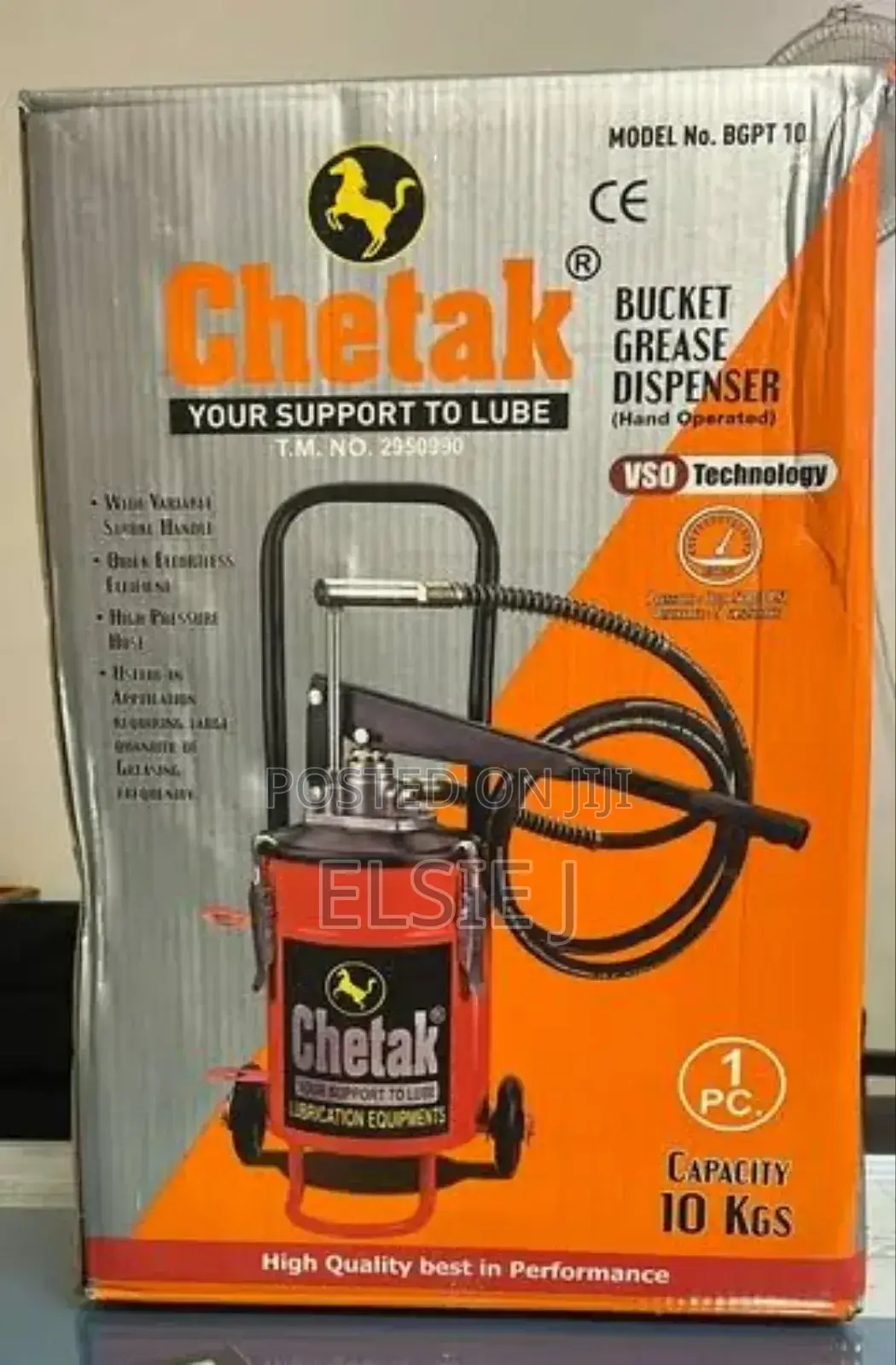 Industrial Chetak Grease Bucket – Built for Professional Use in Garage
