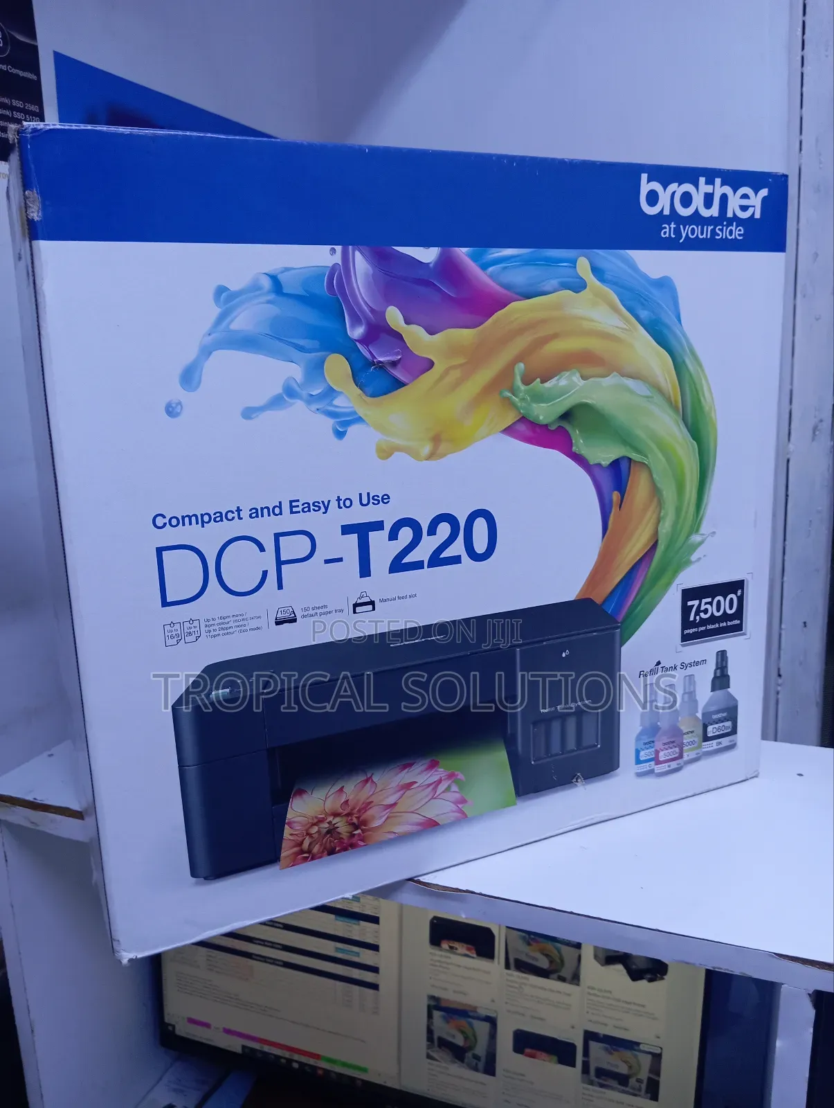DCP-T220 Brother Printer Inkjet Printer All in One