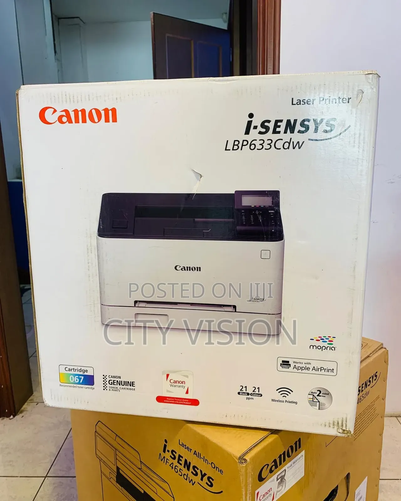 Canon I-Sensys Lbp633cdw Colour Printer