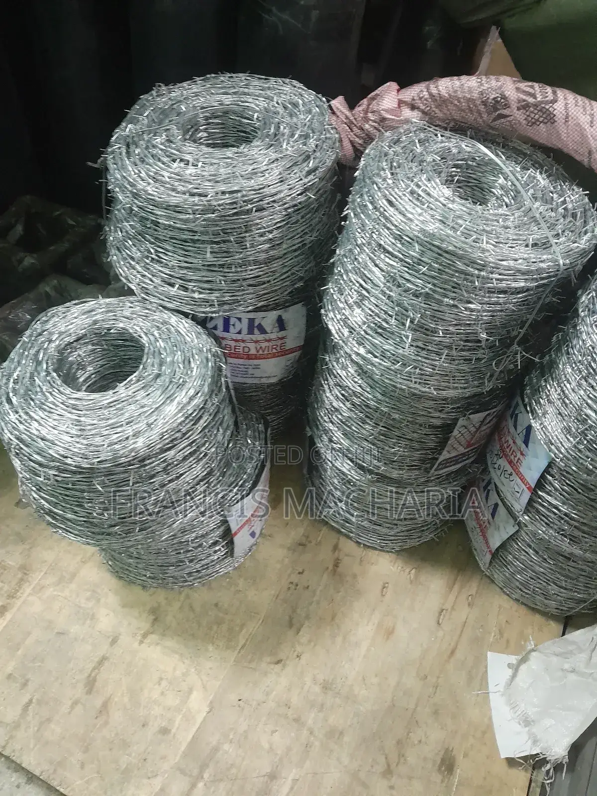 Ggalvanised Barbed Wire