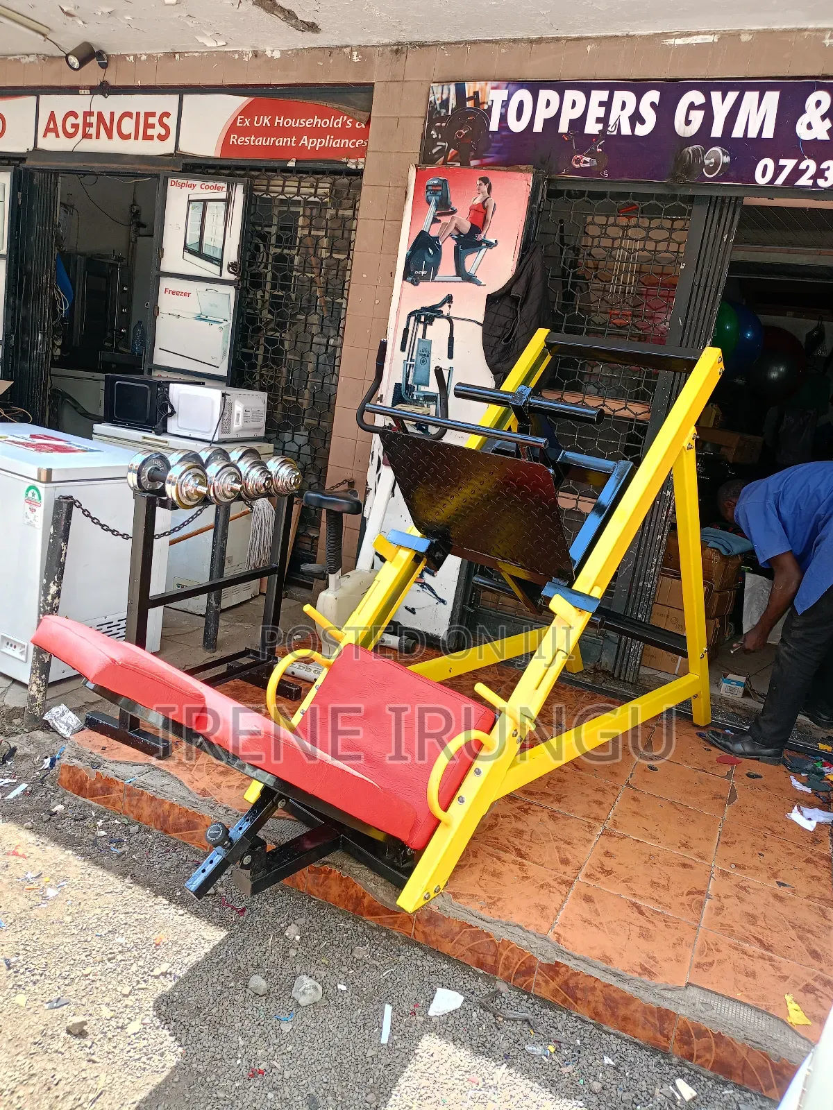Heavy Weights Loading Leg Press Machine