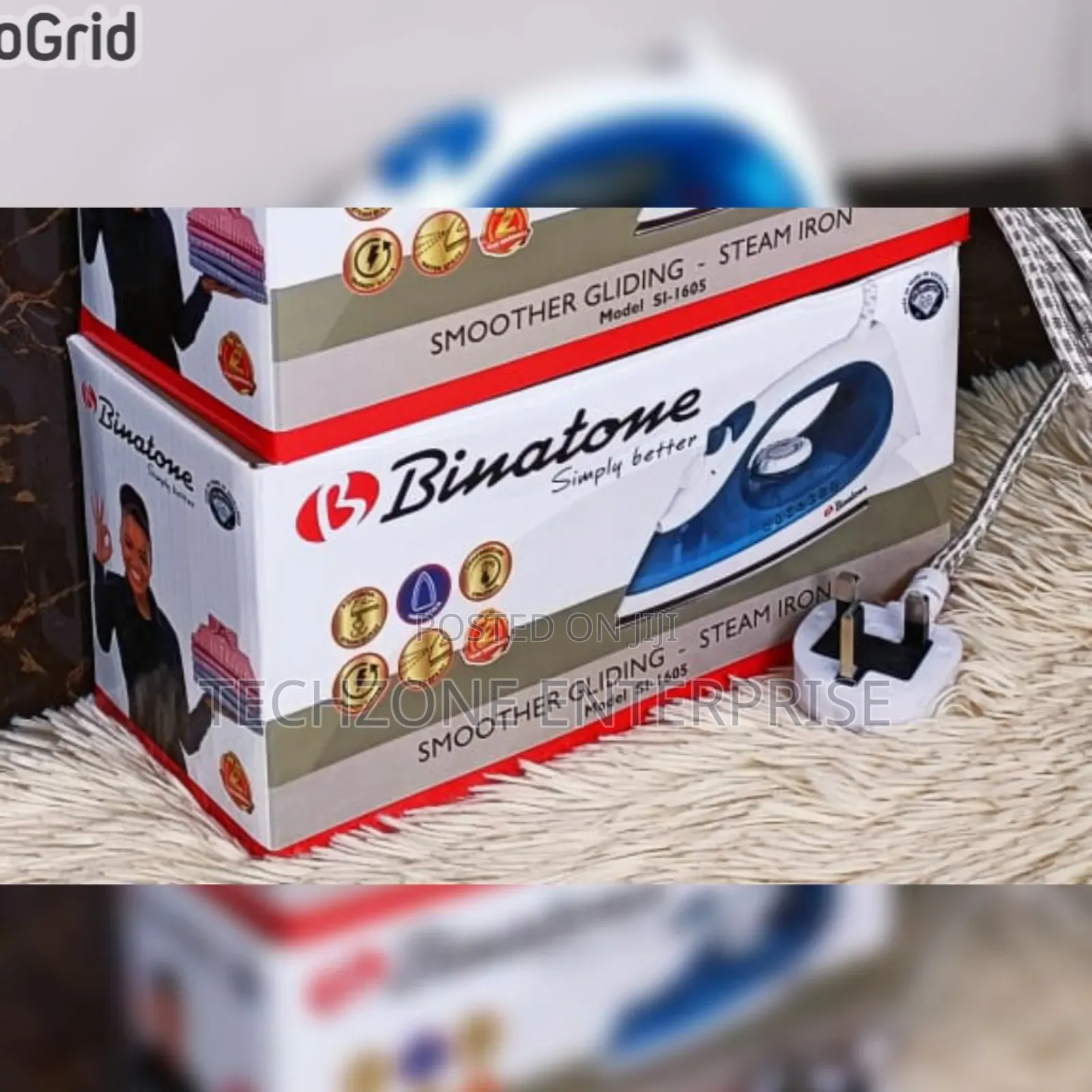 Binatone Steam Iron-Si-1850 With Overheating Protection