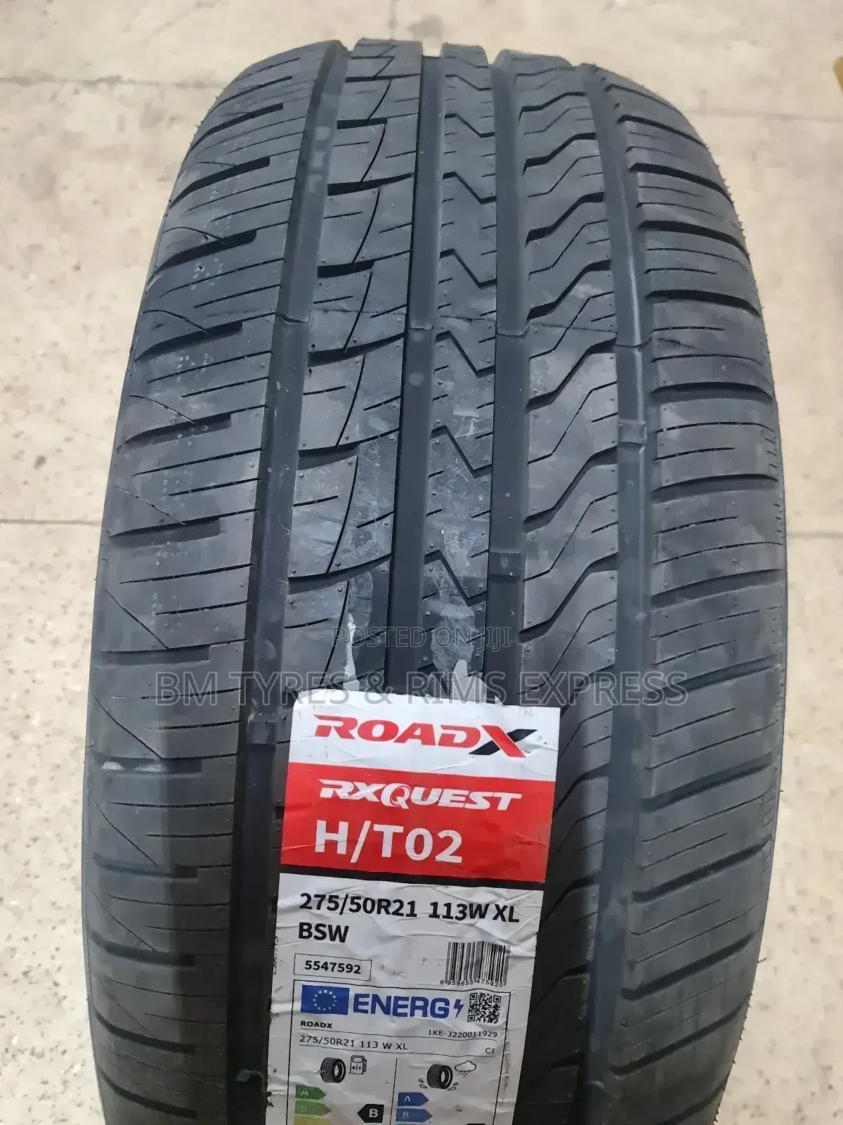 275 /50 R21 Roadx Tyres (Highway Terrrain)