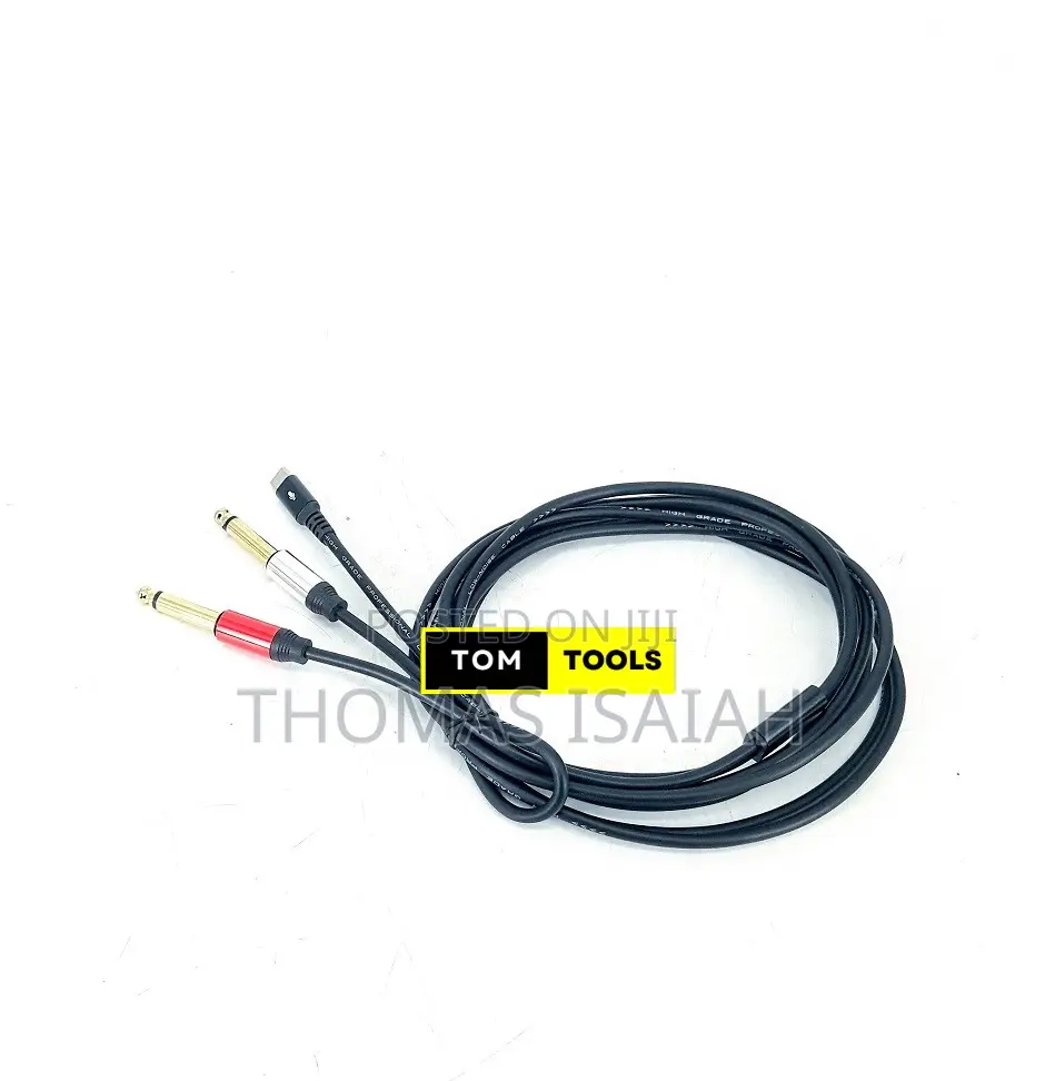 Usb Type C to Dual 6.35mm 1⁄4 Inch Ts Mono Stereo Y-Cable