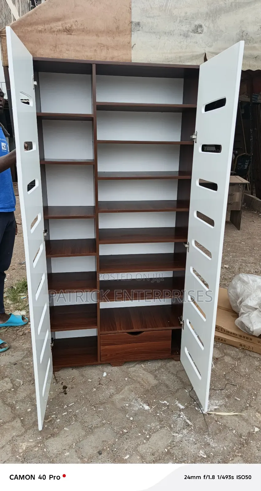 Morden Wooden Shoe Rack 3 By 6
