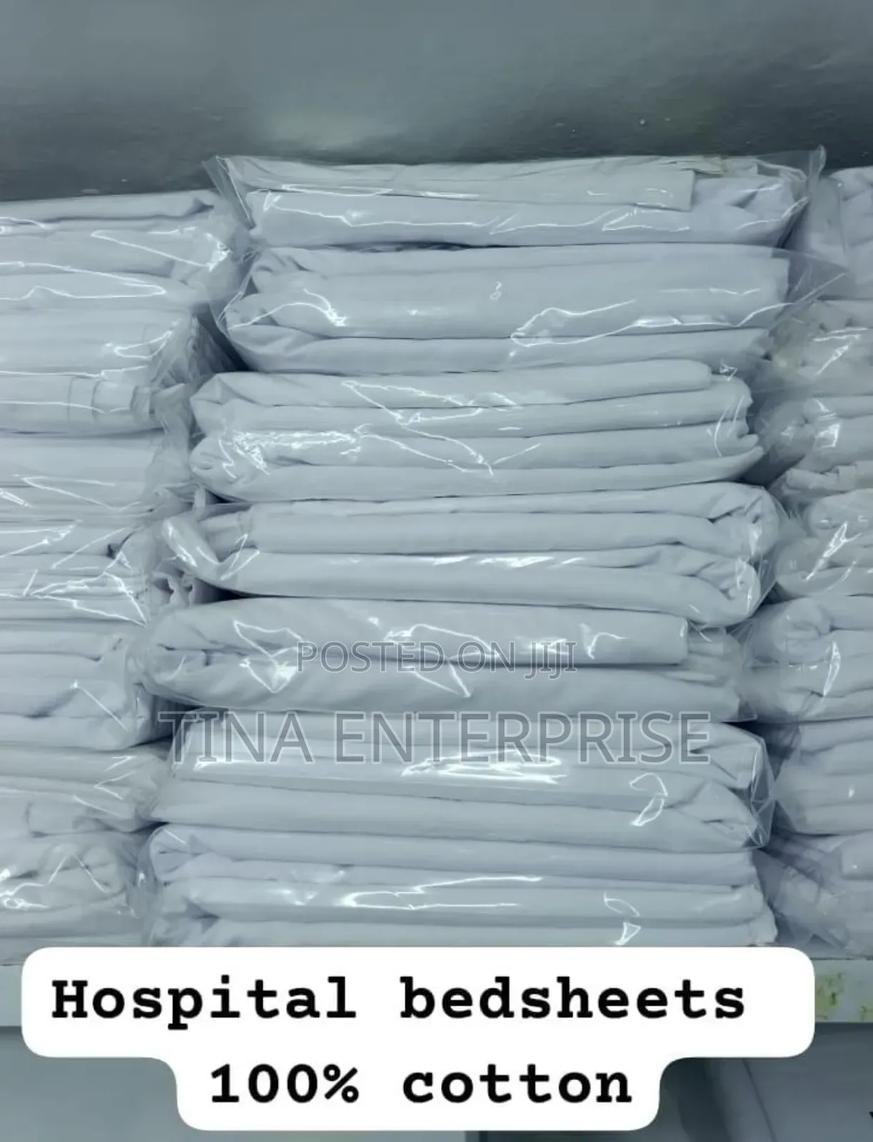Hospital White Bedsheets