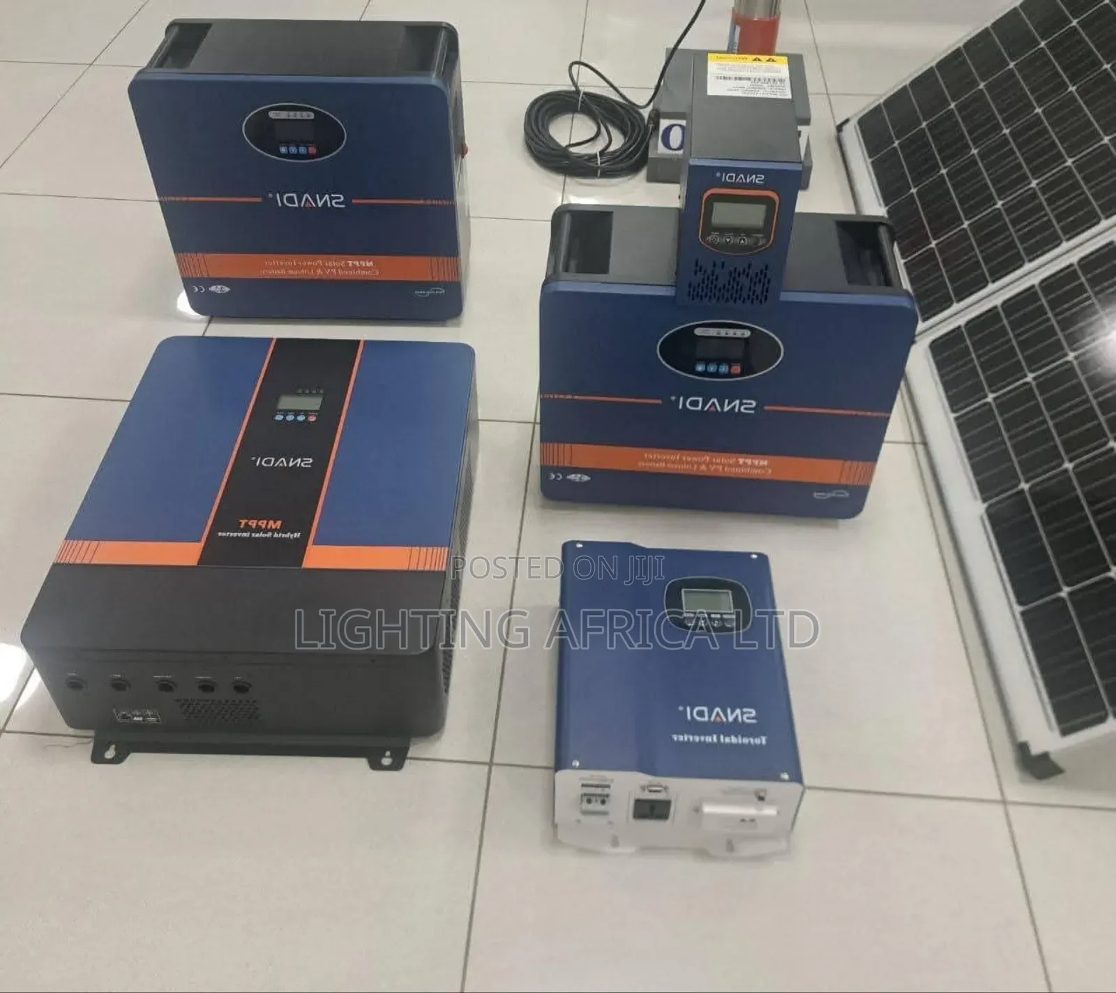 New 10kw -48v Low Frequency Snadi MPPT Hybrid Heavy Duty Inverter