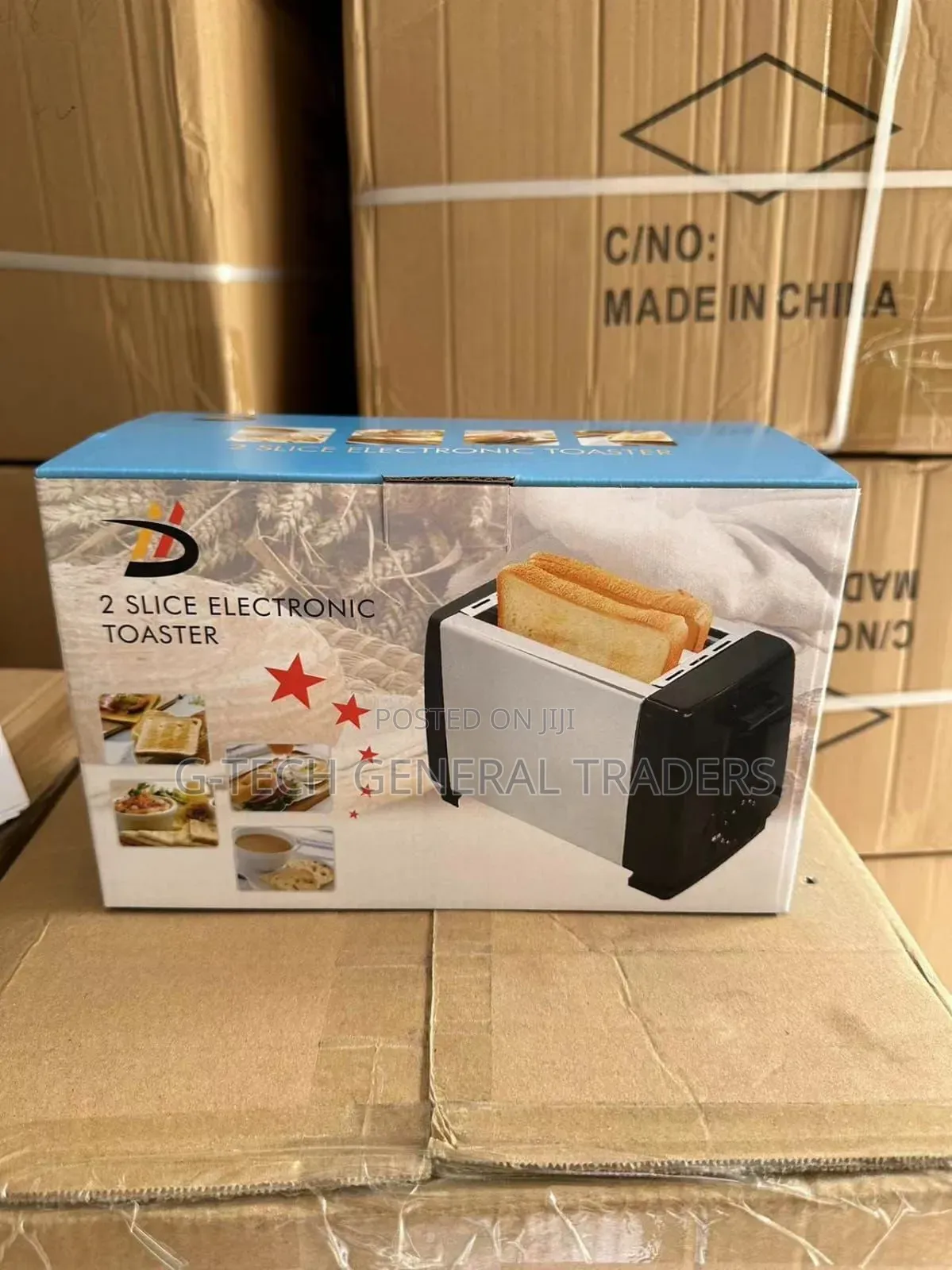 Generic 2 Slice Pop-Up Toaster Machine