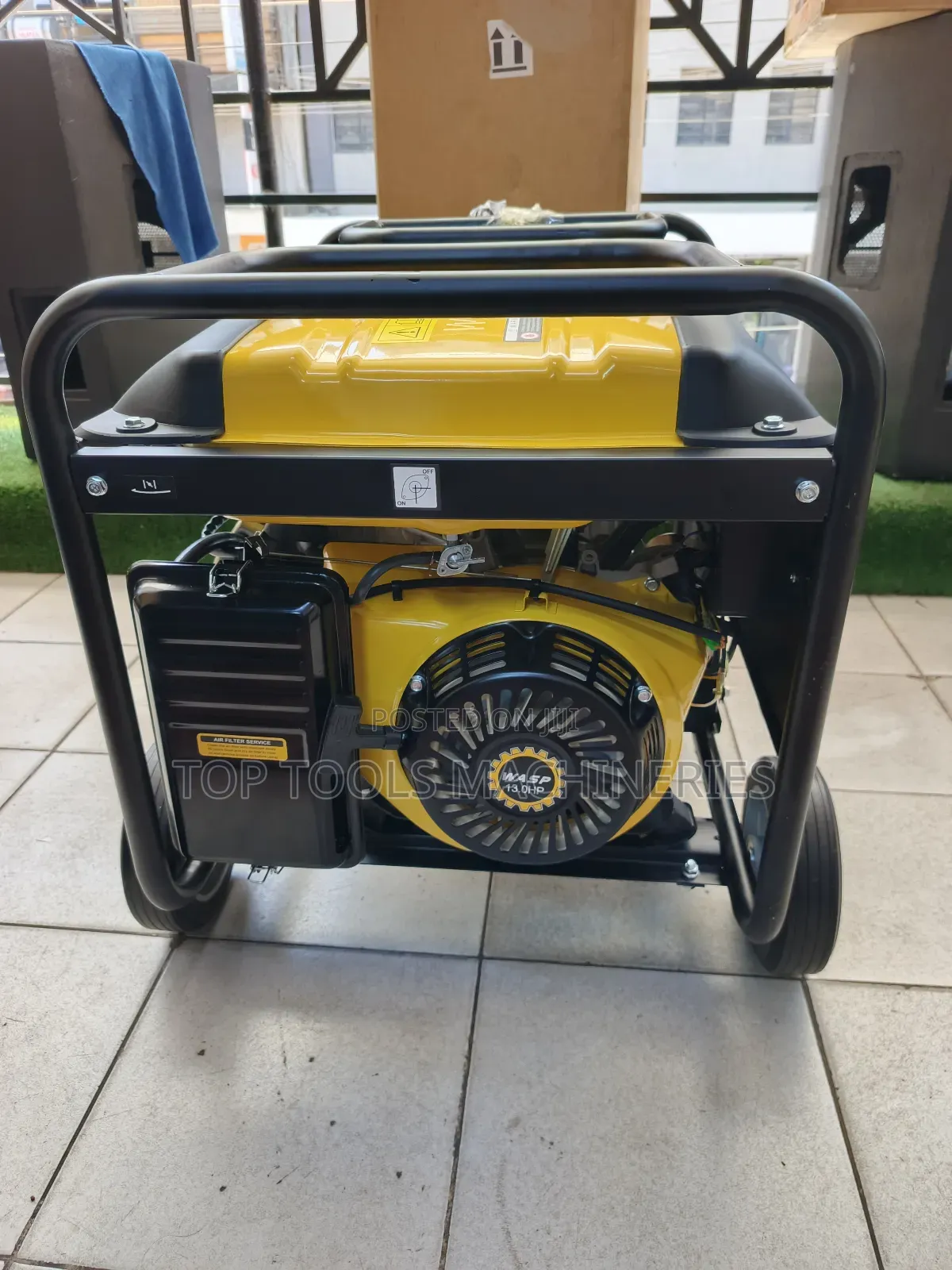 Wasp 7.5kva Petrol Generator Heavy Duty