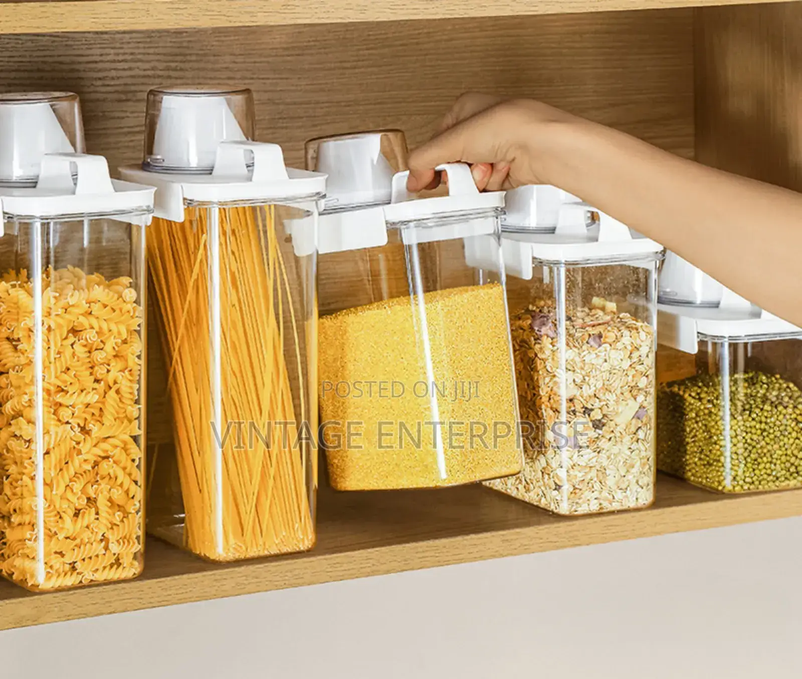 Acrylic Airtight Cereal Storage Container
