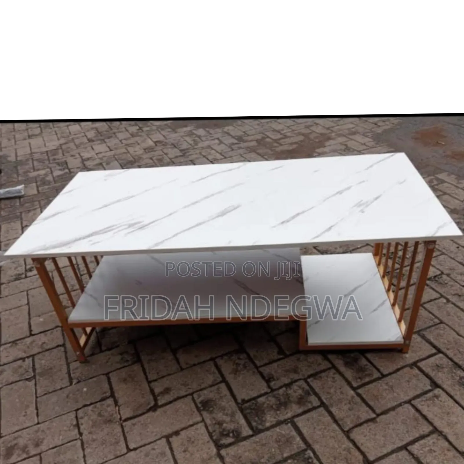 White Marble Coffee Table