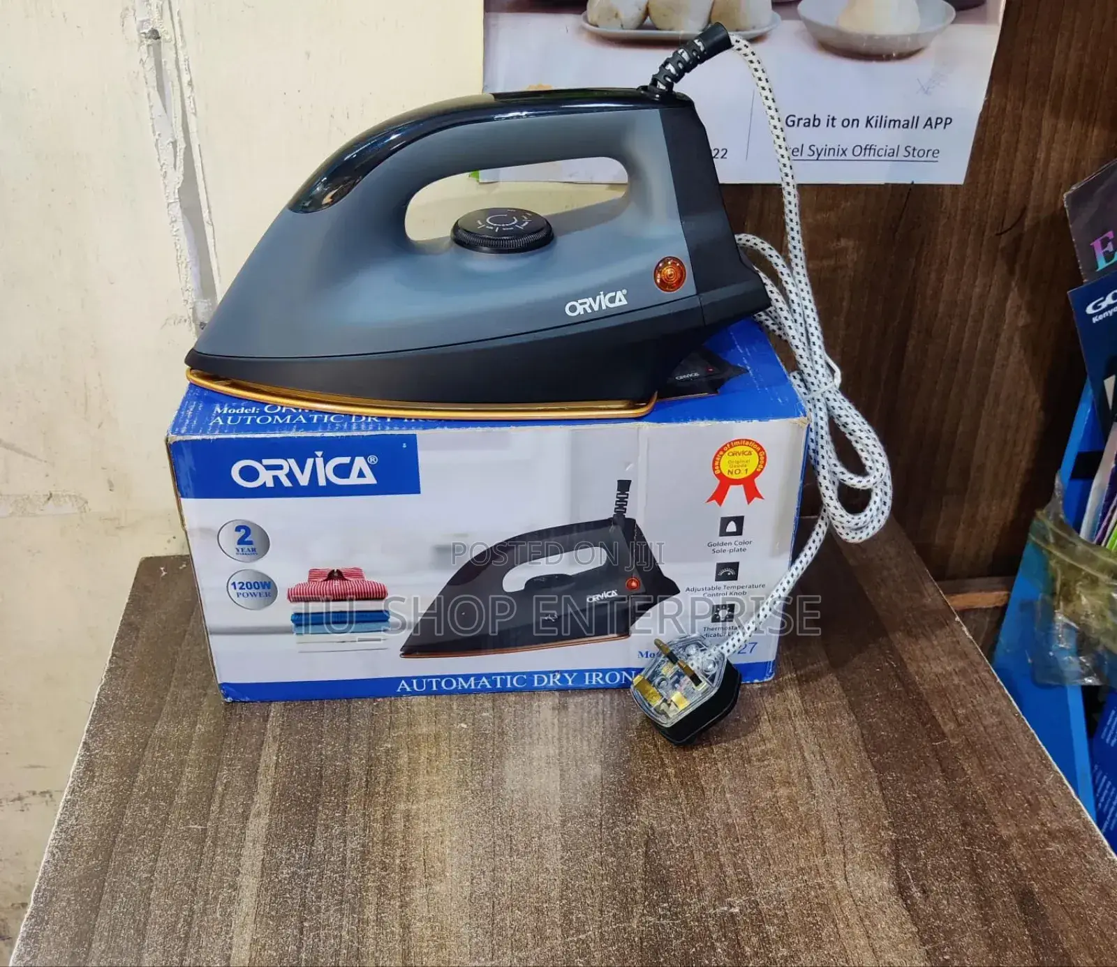 *Orvica Heavy Duty Dry Iron