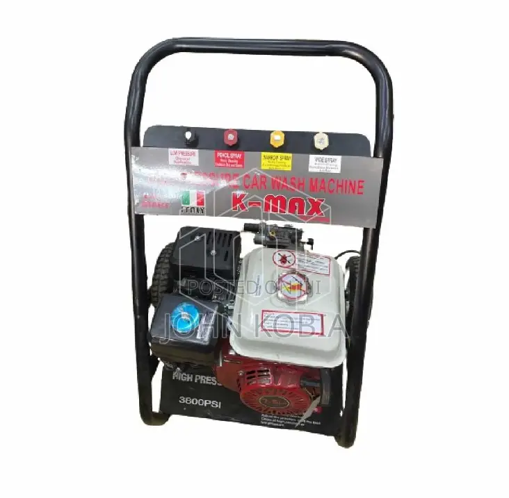 Kmax Petrol Car Wash Machine – 3800 Psi, 7.5hp