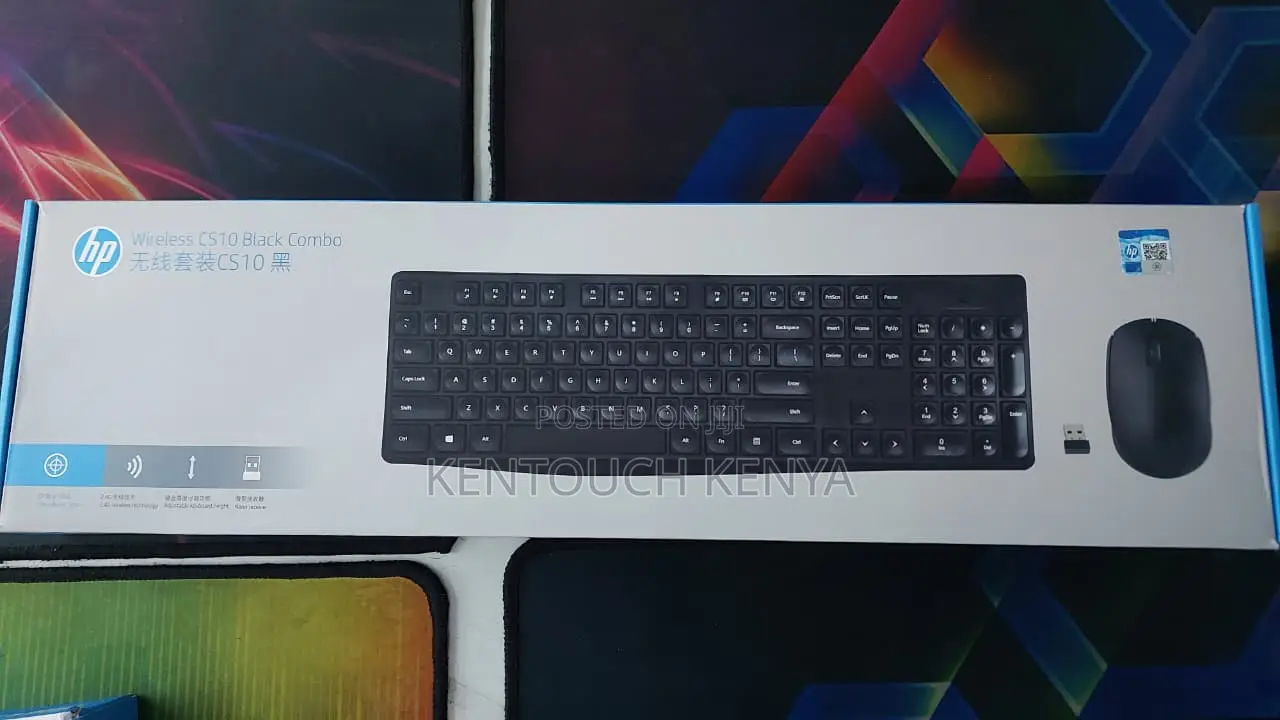 Hp Cs10 Wireless Keyboard and Mouse Combo