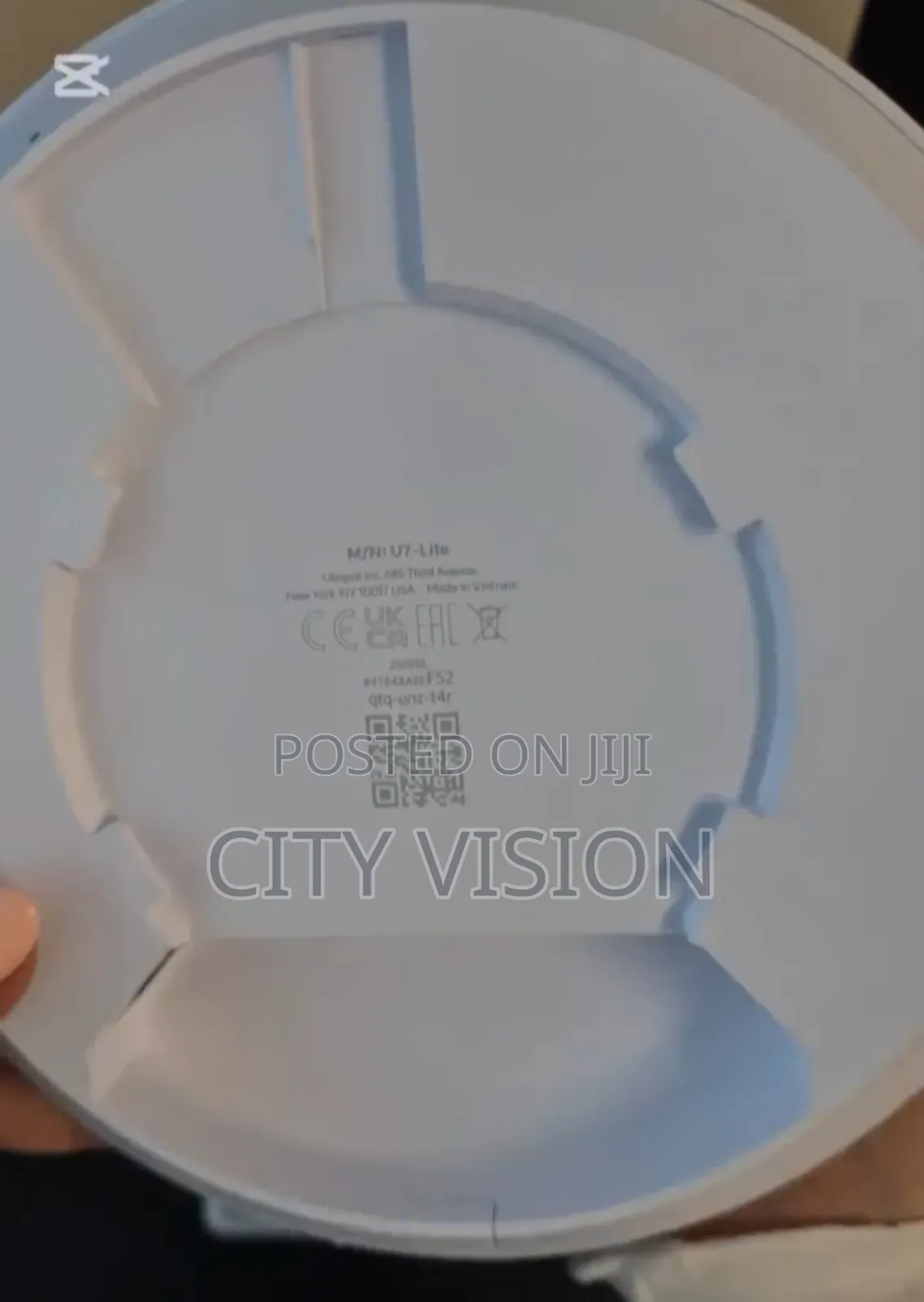 Ubiquiti U7 Lite Ceiling Mount Wifi 7 Ap With 4 Spatial Streams