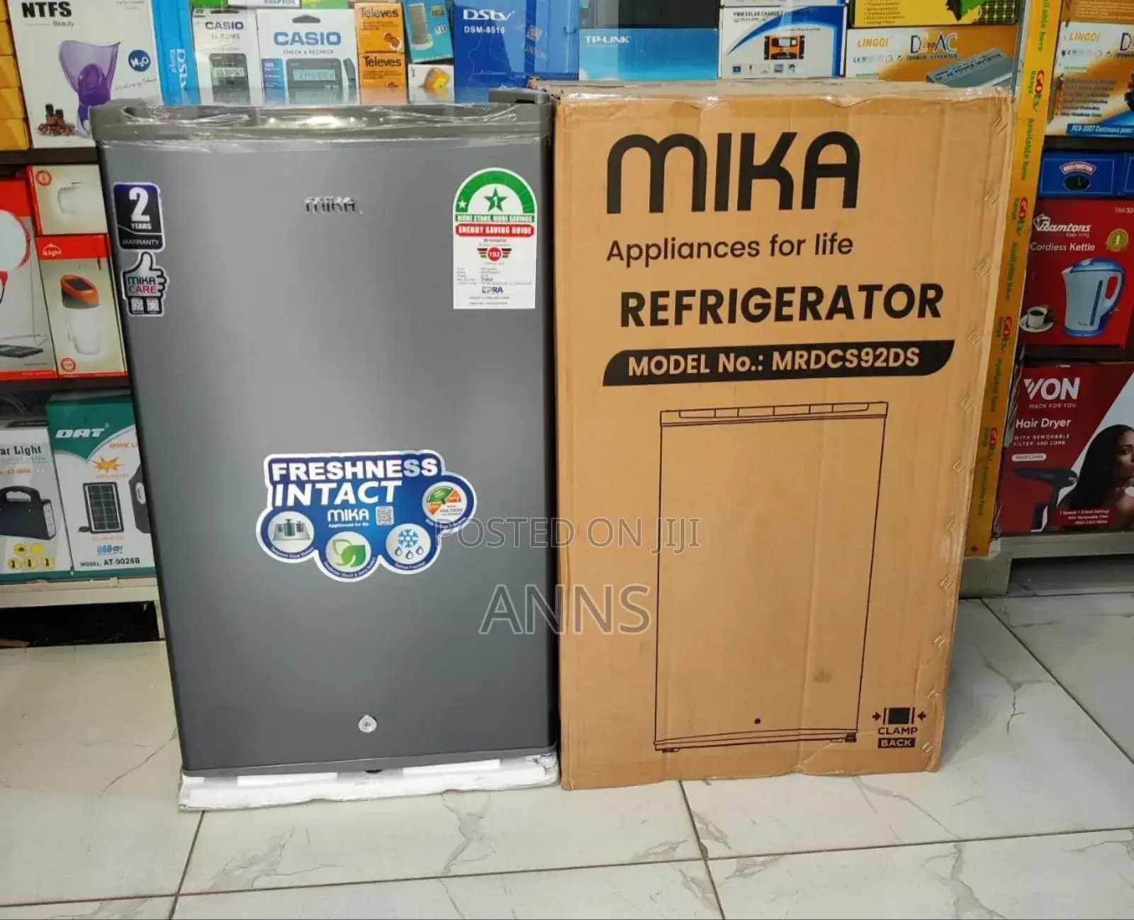Mika 92 Liters Single Door Fridge