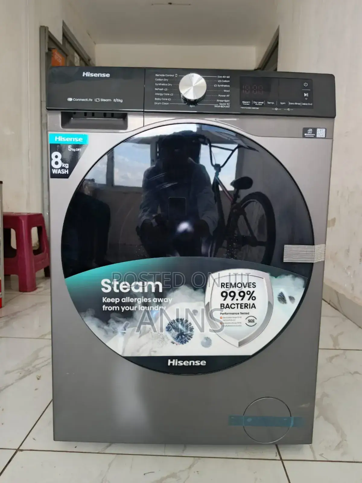 Hisense 8kg Washer 5 Kg Dryer Full Automatic Washing Machine