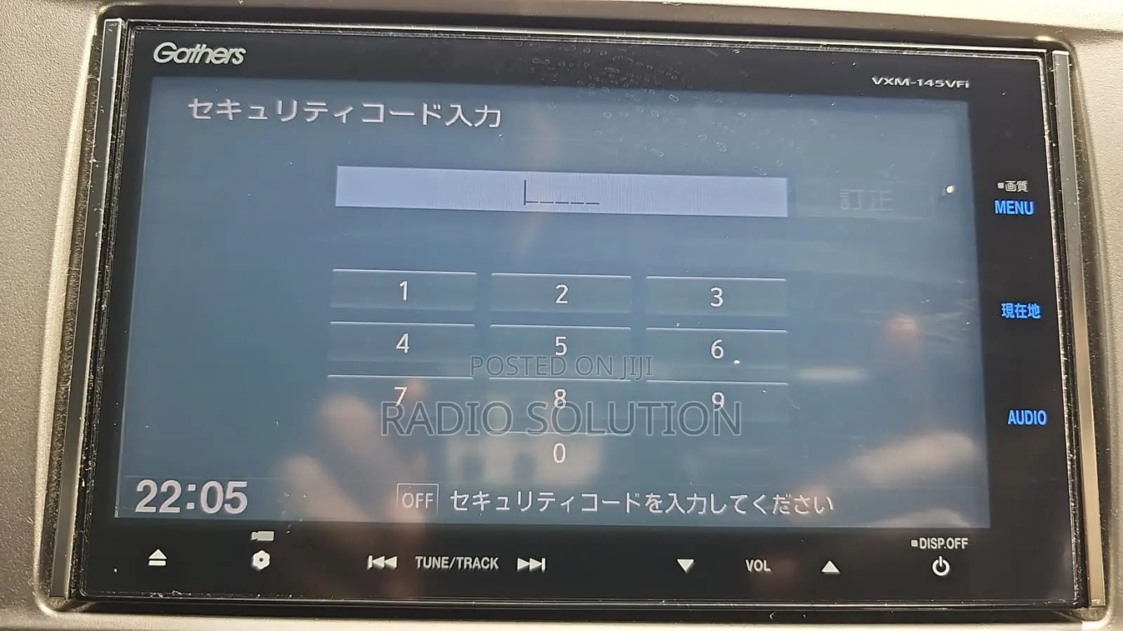 Honda Freed Gathers Radio Password Code Unlock
