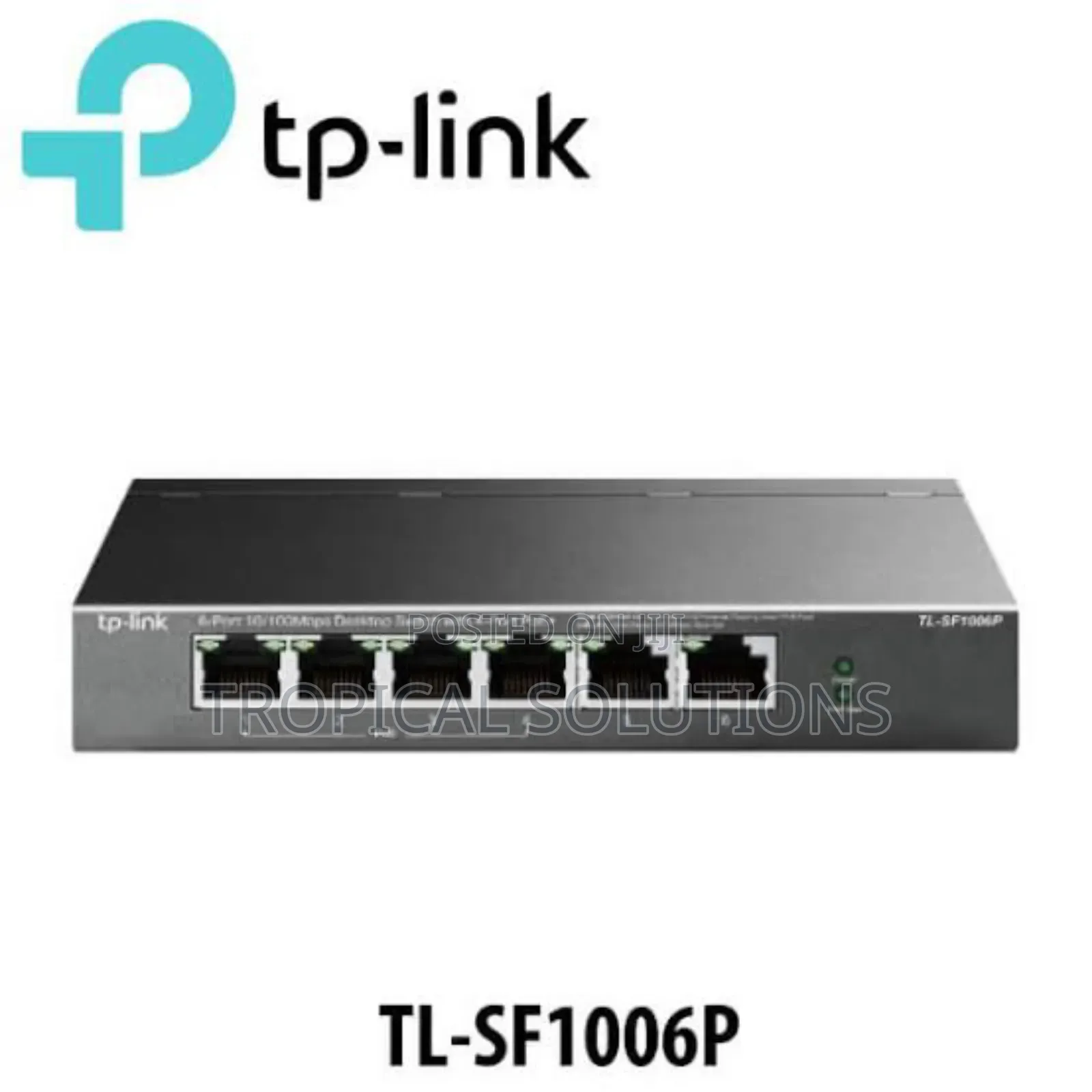 Tp-Link 6 Port Tl-Sf1006p Desktop Switch With 4 Port Poe+