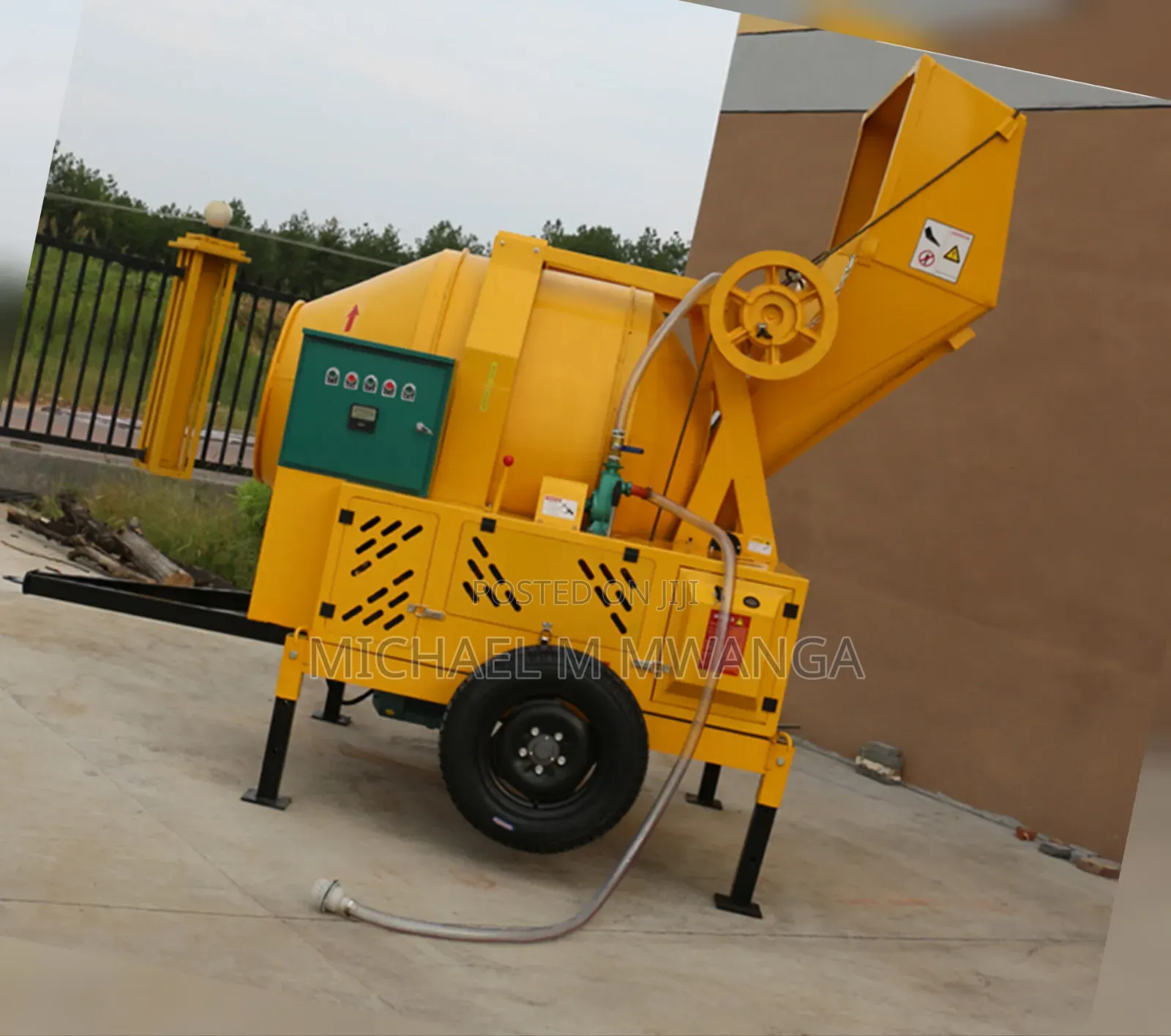Efficient Self Loading Concrete Mixer (560l)