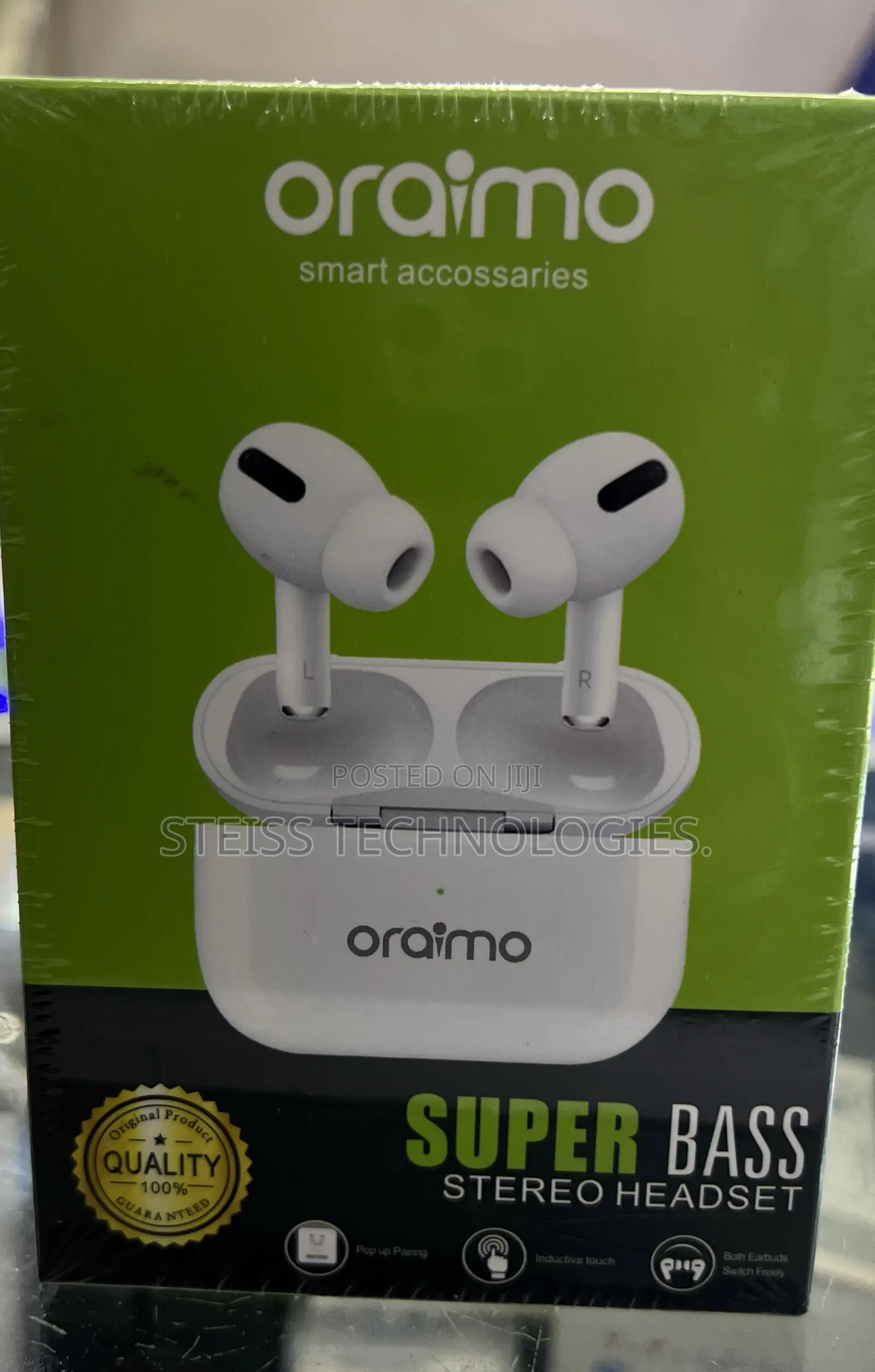 Oraimo Pro Wireless Earbuds.