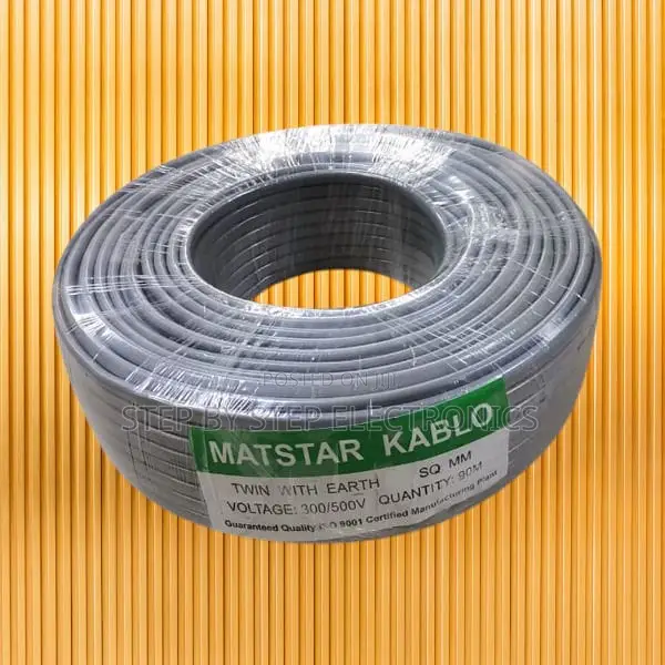 Quality Mat Star 90m Long Roll 2.5mm Twin and Earth Wiring Cable
