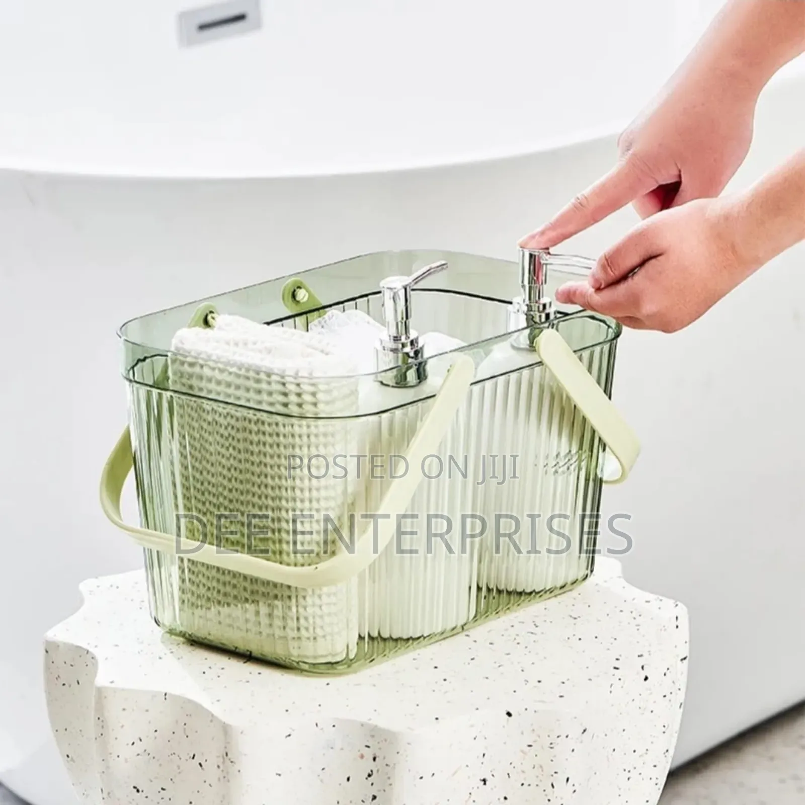 Transparent Bathroom Drain Basket