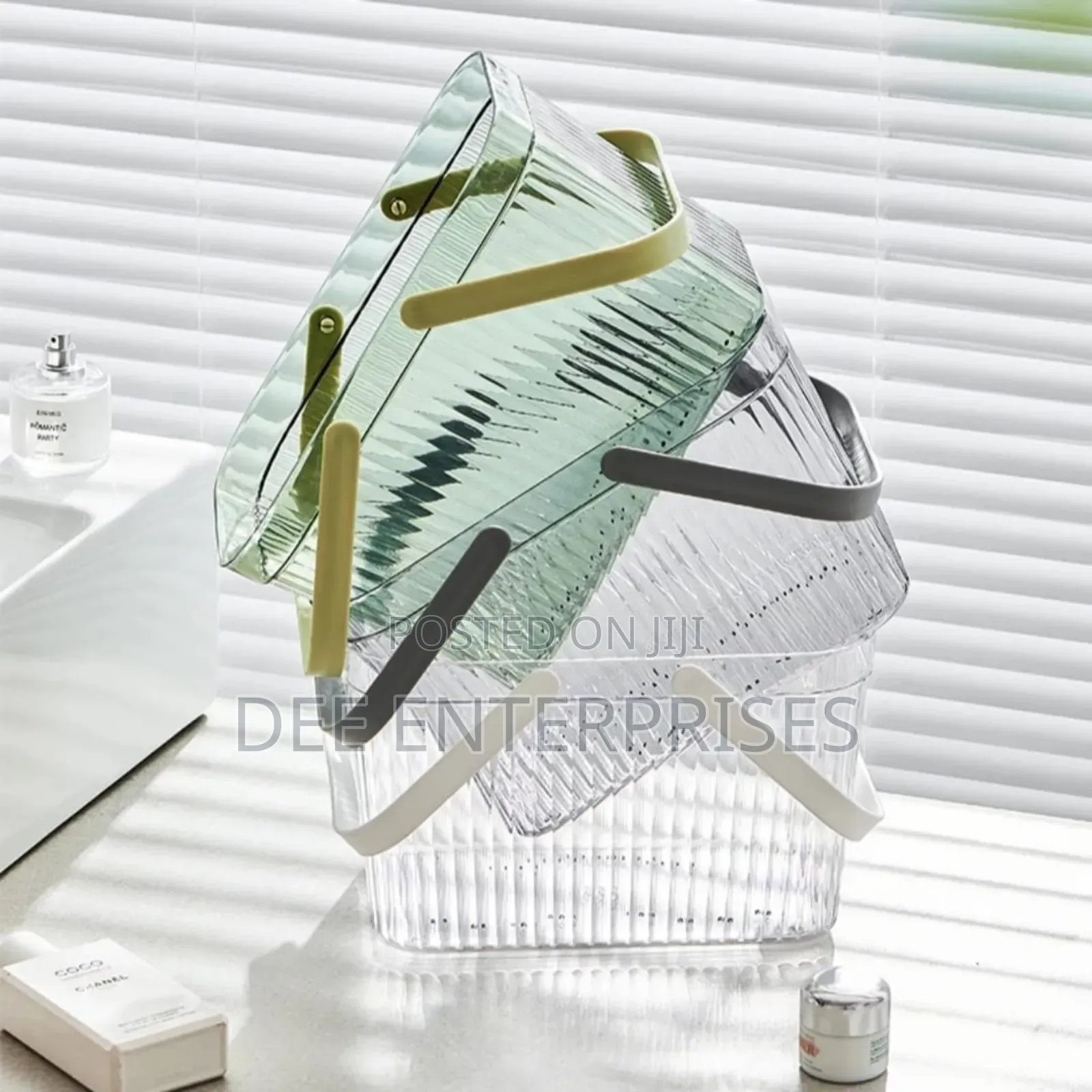 Transparent Bathroom Drain Basket