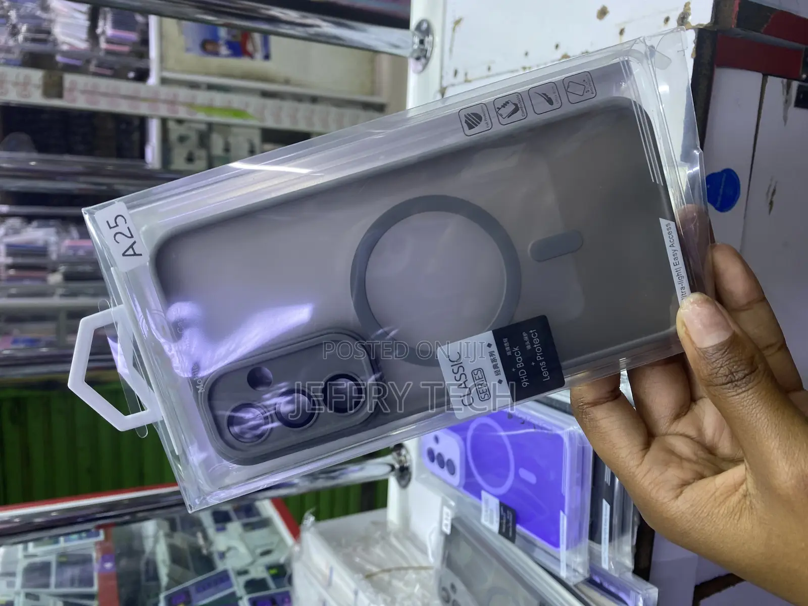 Gnitto Samsung Galaxy A25 Magsafe Translucent Matte Case