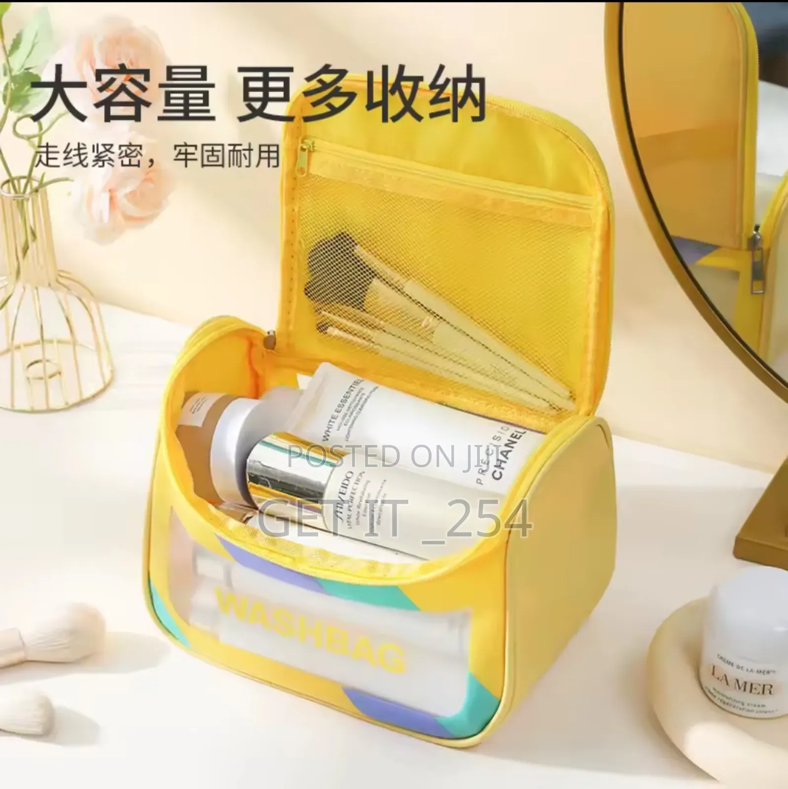 Wash Bag Waterproof Cosmetic Travel Bag
Ladies Toiletries Bags